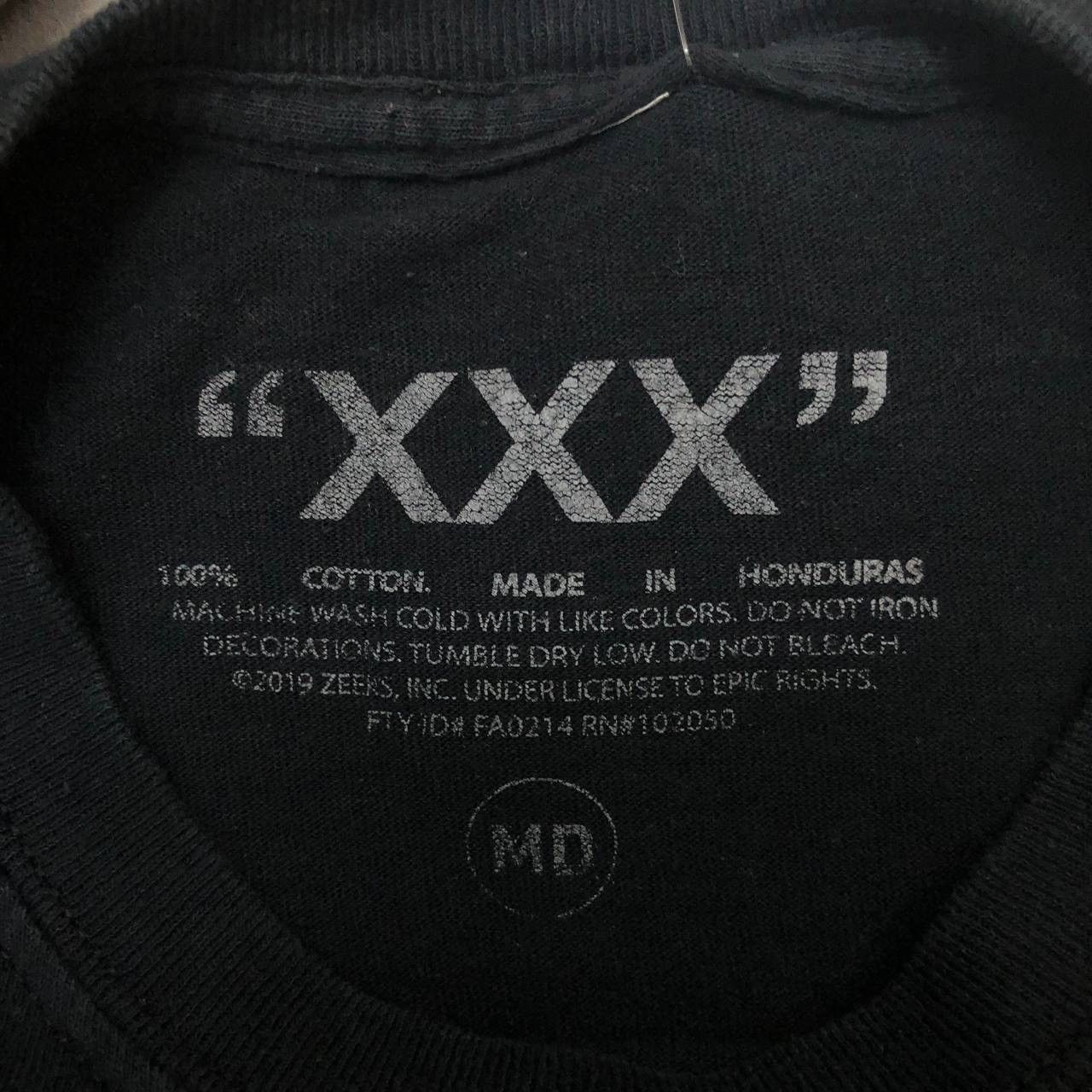 Band Tees T528. XXXTENTACION TEE RAP Size US M / EU 48-50 / 2 - 4 Thumbnail