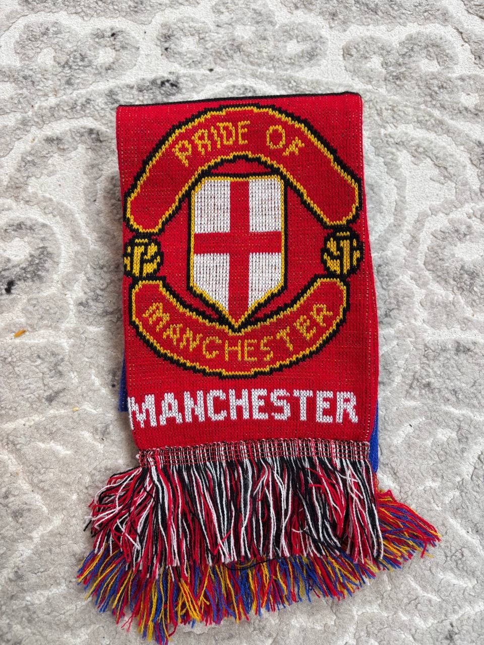 Vintage Man Utd vs FC Basel 2011/12 UCL Matchday Scarf 145x17cm Size ONE SIZE - 2 Thumbnail
