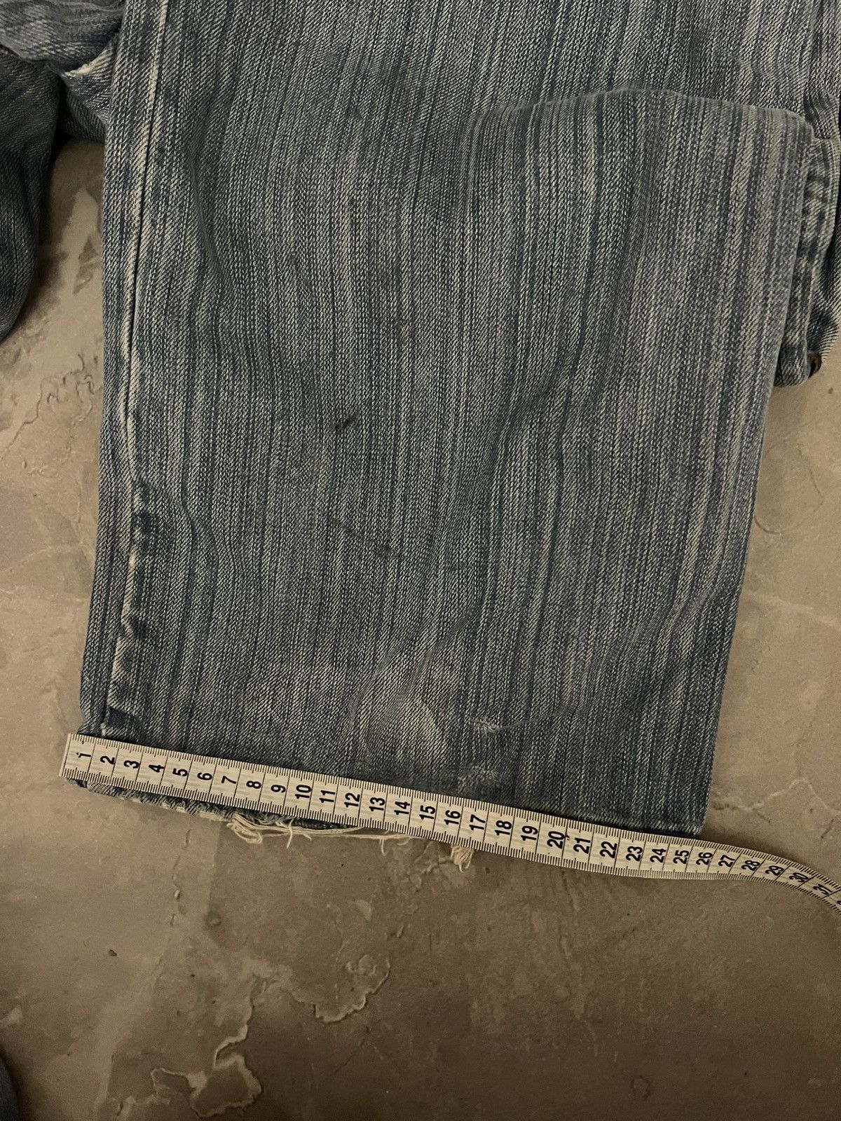 Japanese Brand Japanese Retro Avan Baggy Jean — Destroyed Swag Style Y2K Size US 40 / EU 56 - 13 Thumbnail