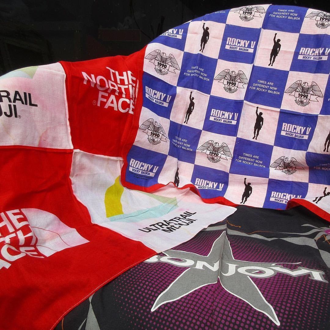 Band Tees Vintage 1990s Scarf / Bandana Will be get the new drop load Size ONE SIZE - 3 Thumbnail