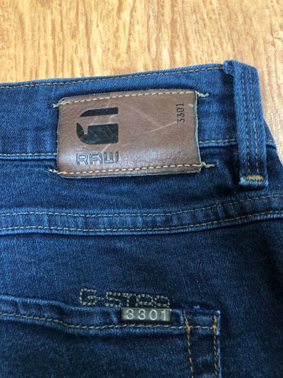 G-Star Crazy Crash Dirty Faded Jean Size US 29 - 20 Thumbnail
