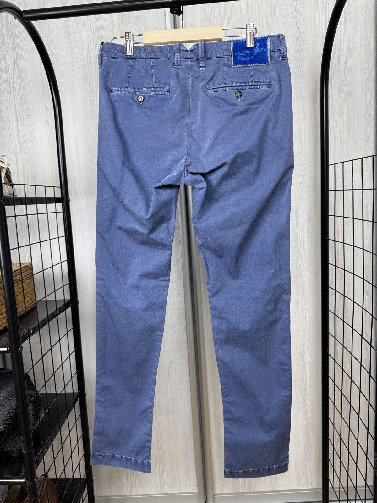 Jacob Cohen Jacob Cohen handmade blue faded made in Italy pants Size US 33 - 2 Thumbnail