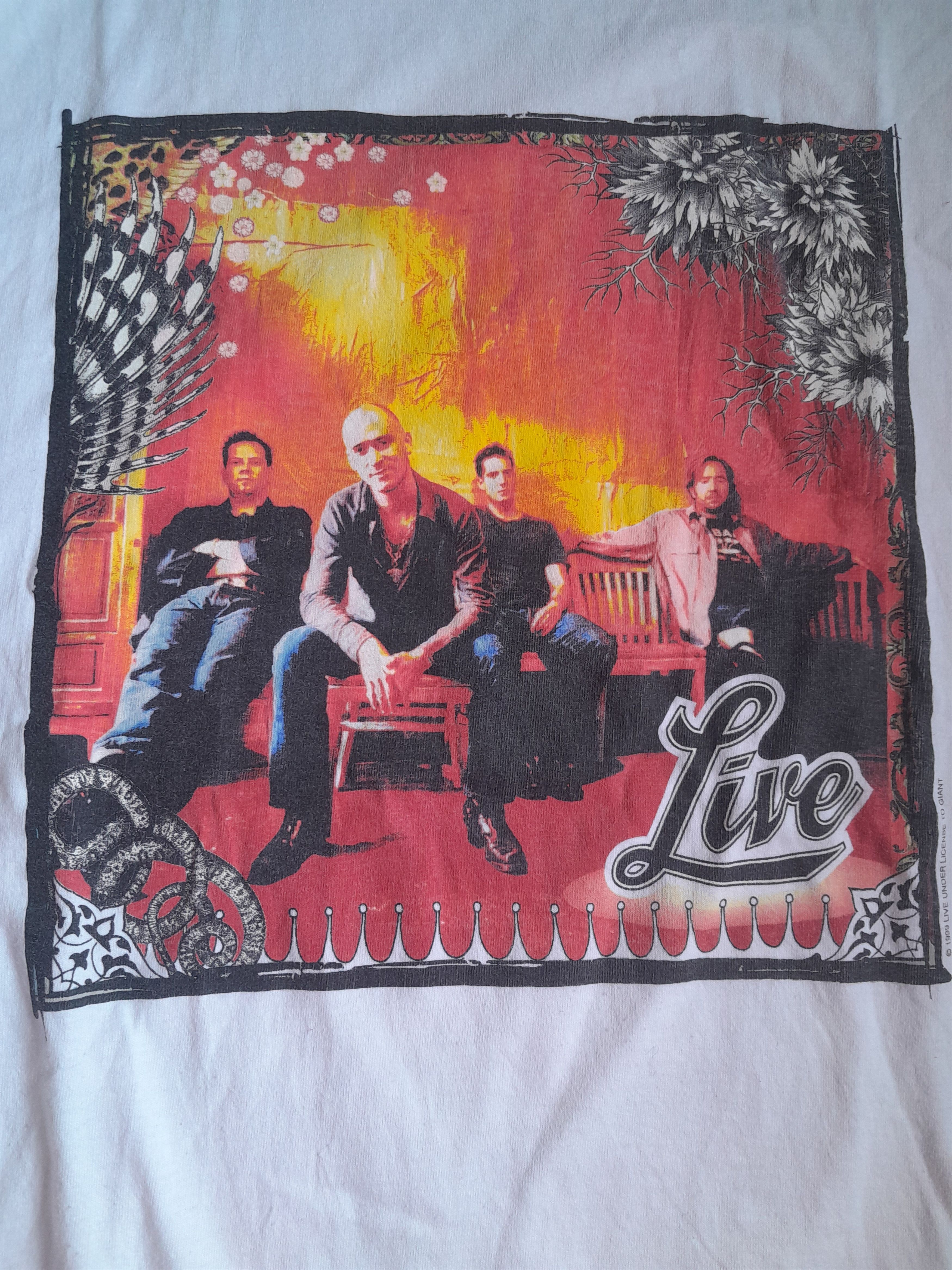 Band Tees × Giant × Vintage Live Size US XL / EU 56 / 4 - 2 Thumbnail