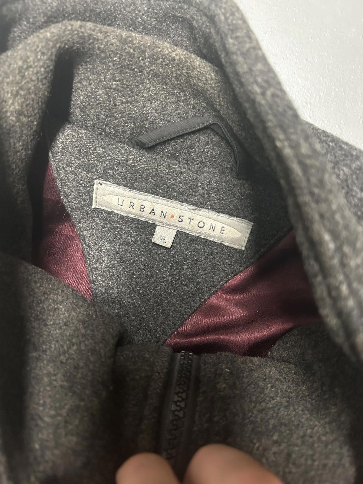 Designer Urban Stone Women's Wool Blend Coat - Stylish and Warm Size US XL / EU 56 / 4 - 3 Thumbnail