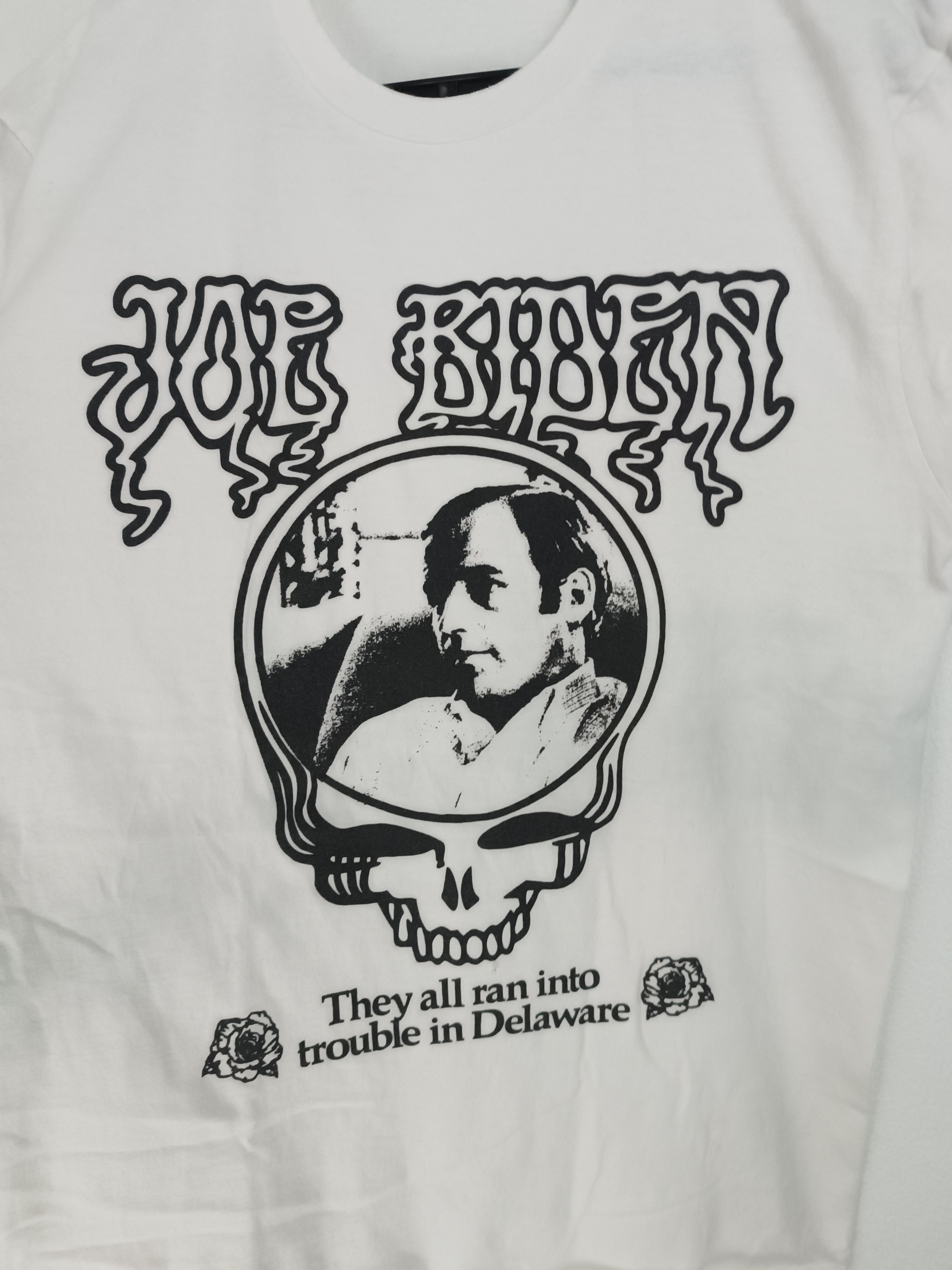 Band Tees VINTAGE JOE BIDEN GRATEFUL DEAD PARODY DELAWARE FUNNY ADULT Size US S / EU 44-46 / 1 - 9 Thumbnail