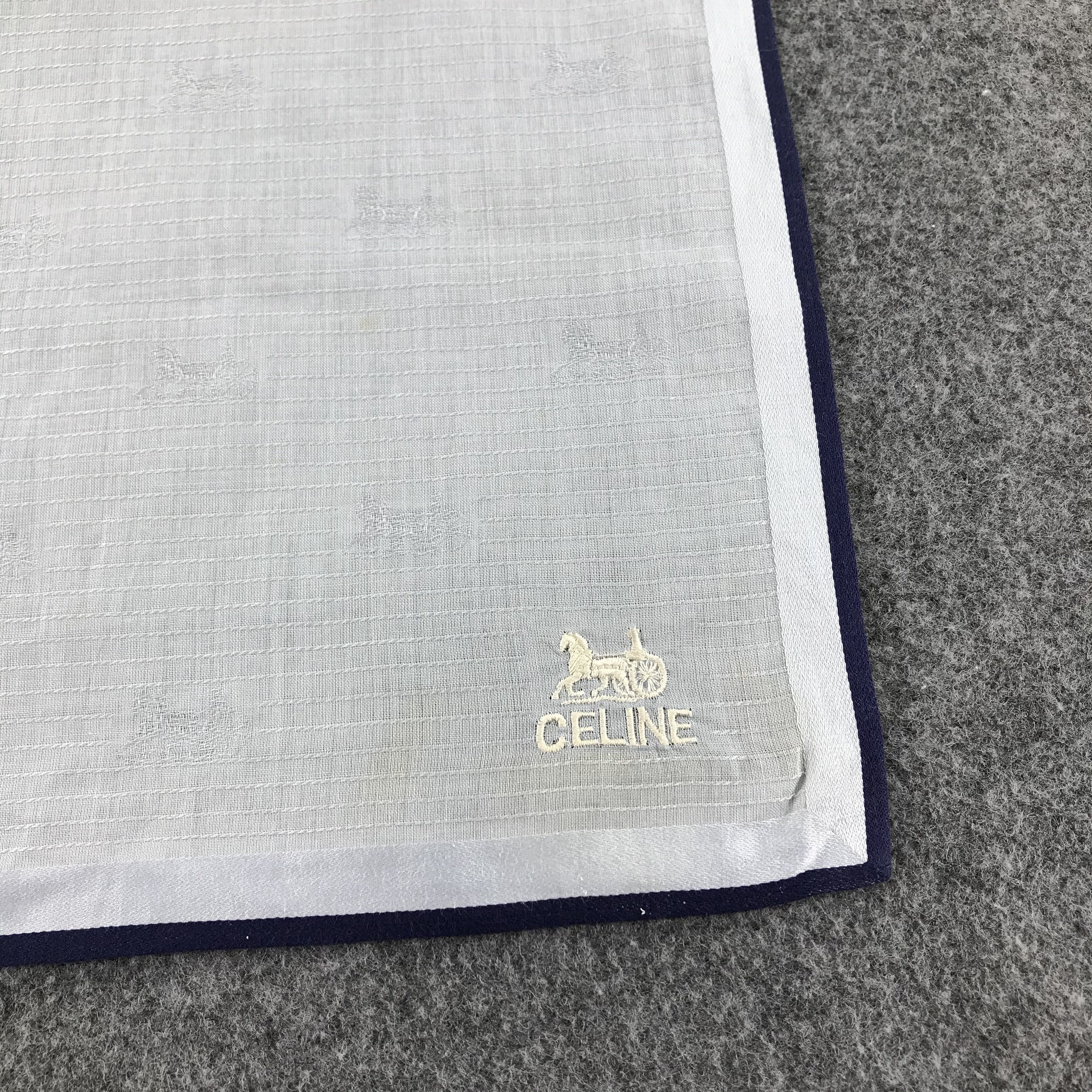 Celine Celine Handkerchief Neckerchief Bandana H113 Size ONE SIZE - 7 Thumbnail