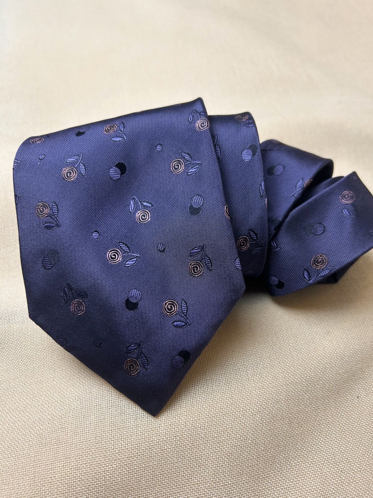 Paul Smith Paul Smith purple floral Silk Mens Tie Size ONE SIZE - 2 Thumbnail