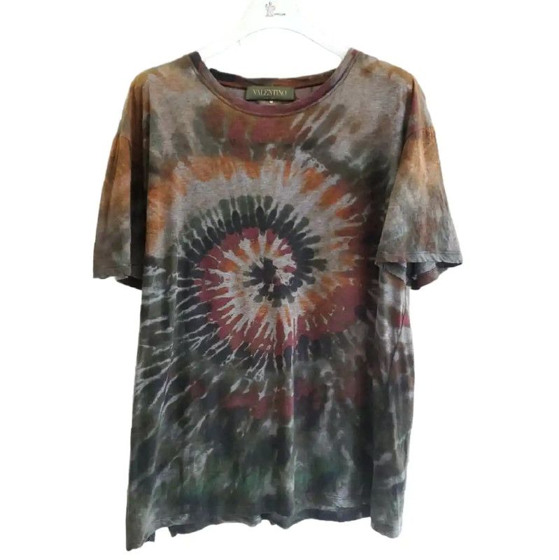 Valentino Valentino Multicolor Cotton Summer T-Shirt 0089 Size S / US 4 / IT 40 - 1 Thumbnail