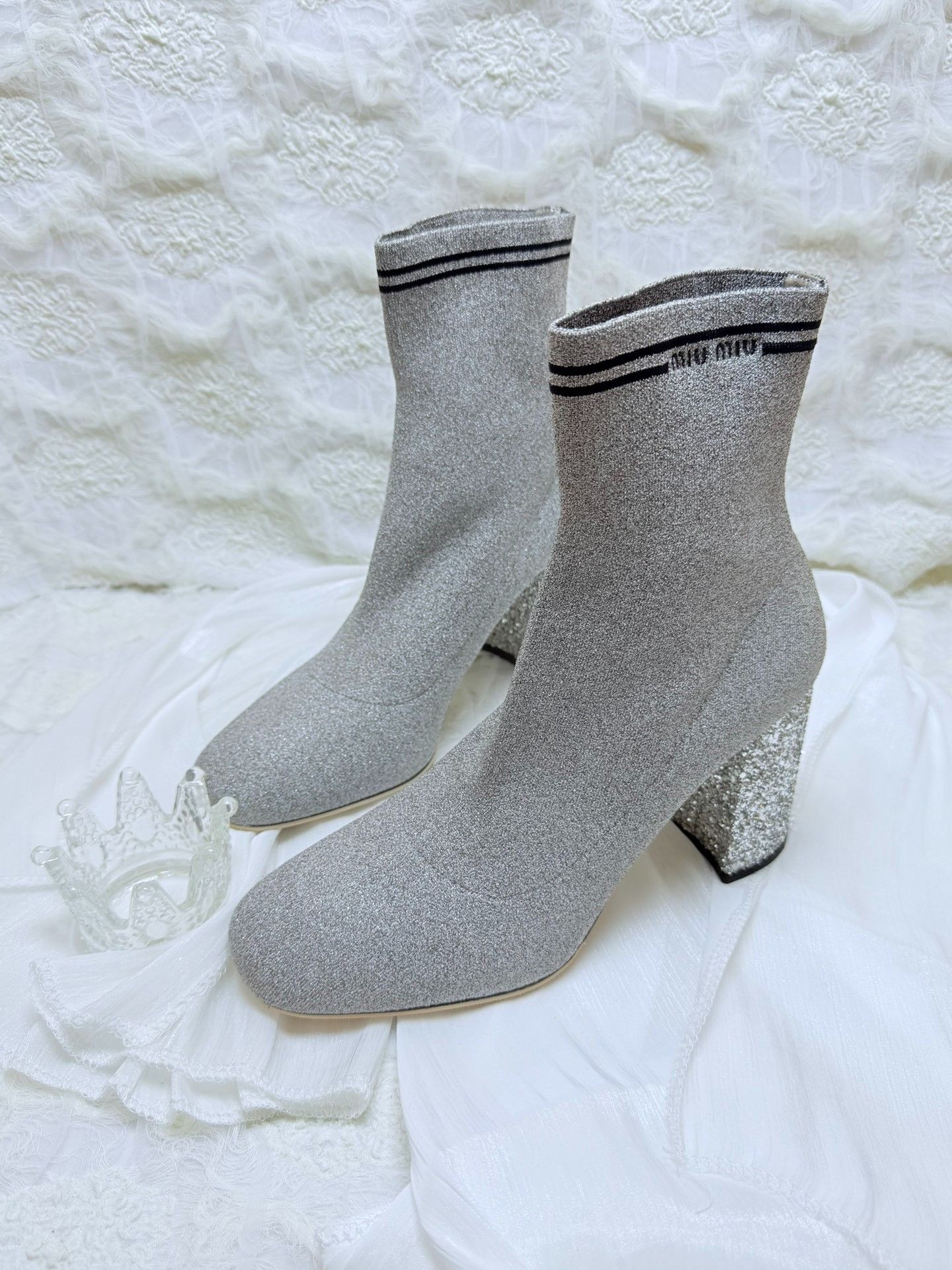 Miu Miu Miu Miu Retro Pink Boots us_9 Women Size US 9 / IT 39 - 1 Thumbnail