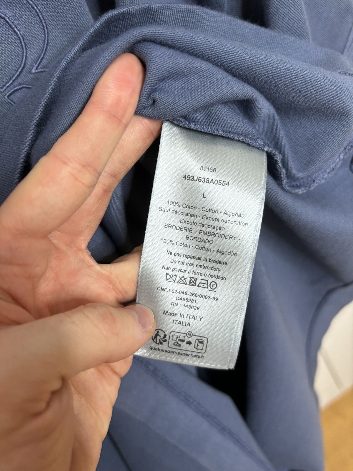 Dior × Stone Island dior x stone island t-shirt Size US L / EU 52-54 / 3 - 7 Thumbnail