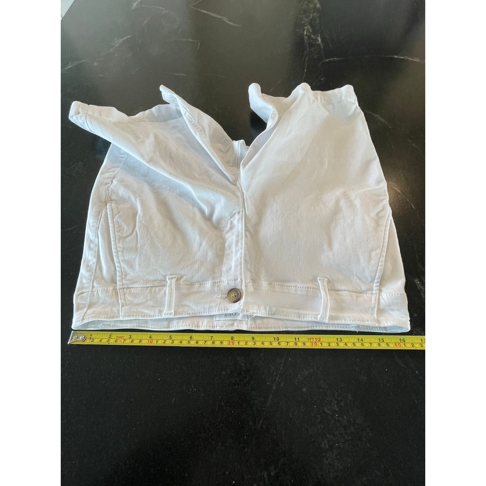 Loft LOFT OUTLET White Monroe Bermuda shorts 8 Size 30" / US 8 / IT 44 - 8 Thumbnail