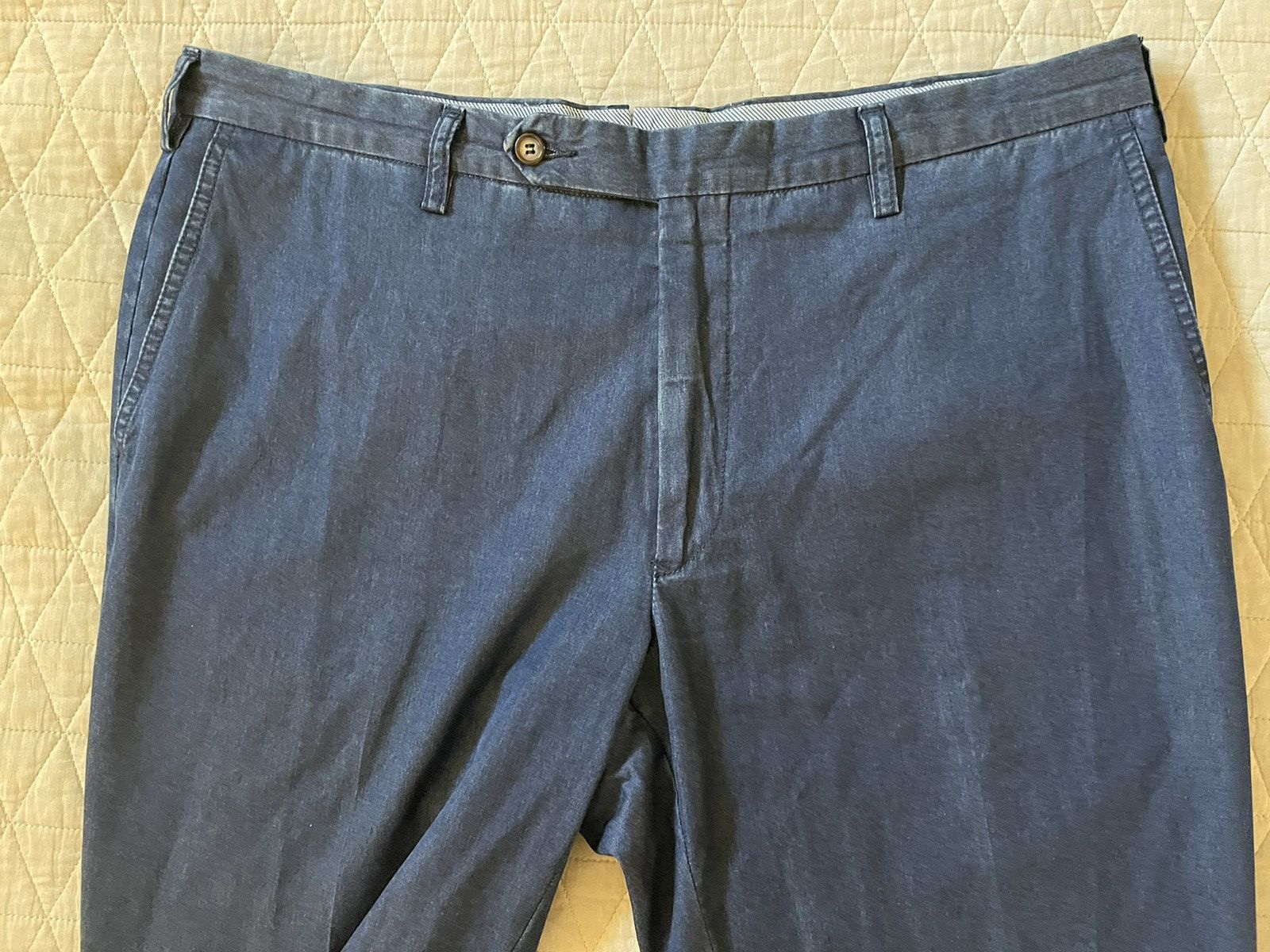 Rota Rota sport Refined Denim Flat Front Trouser Size US 38 / EU 54 - 4 Thumbnail