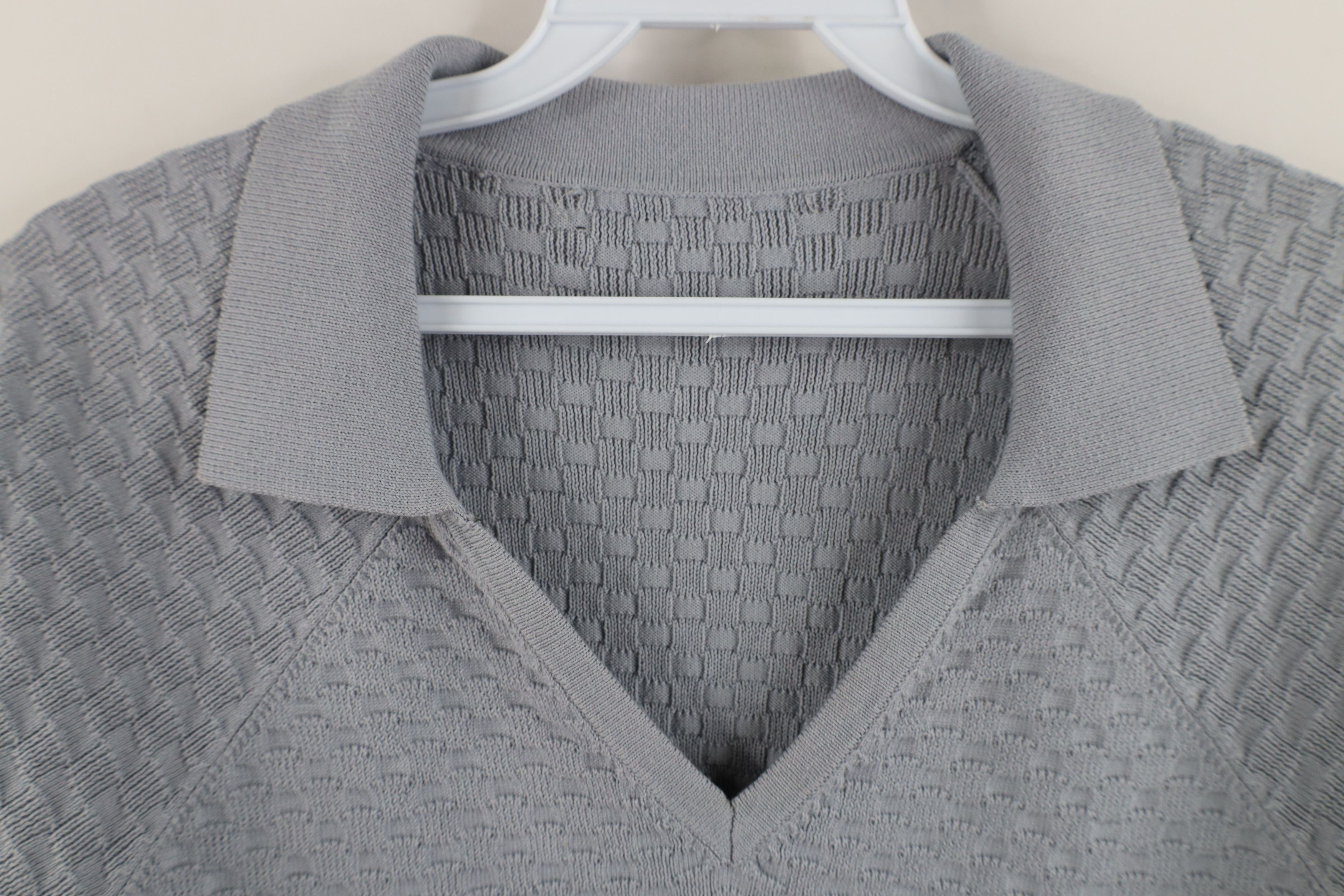 Vintage Vintage 90s Streetwear Knit Short Sleeve Collared Polo Size US XL / EU 56 / 4 - 7 Thumbnail