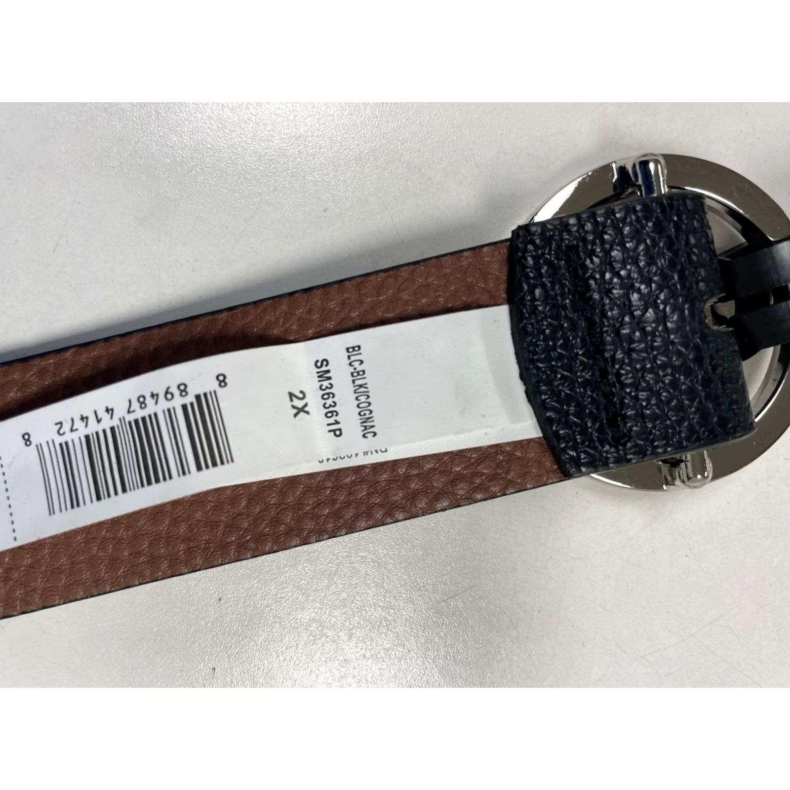 Steve Madden STEVE MADDEN BELT MEN'S REVERSIBLE 2X Size ONE SIZE - 3 Thumbnail