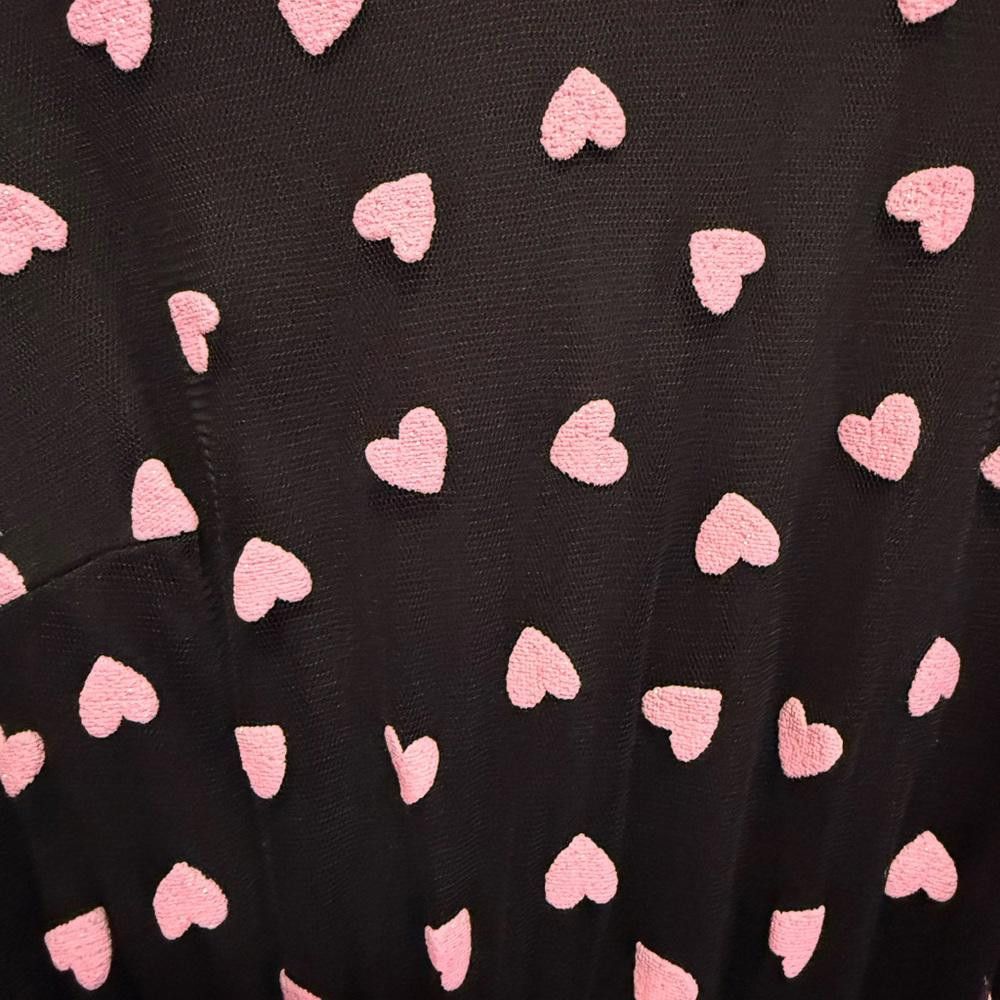 Designer Chic Heart Print Maxi Dress Size S / US 4 / IT 40 - 3 Thumbnail