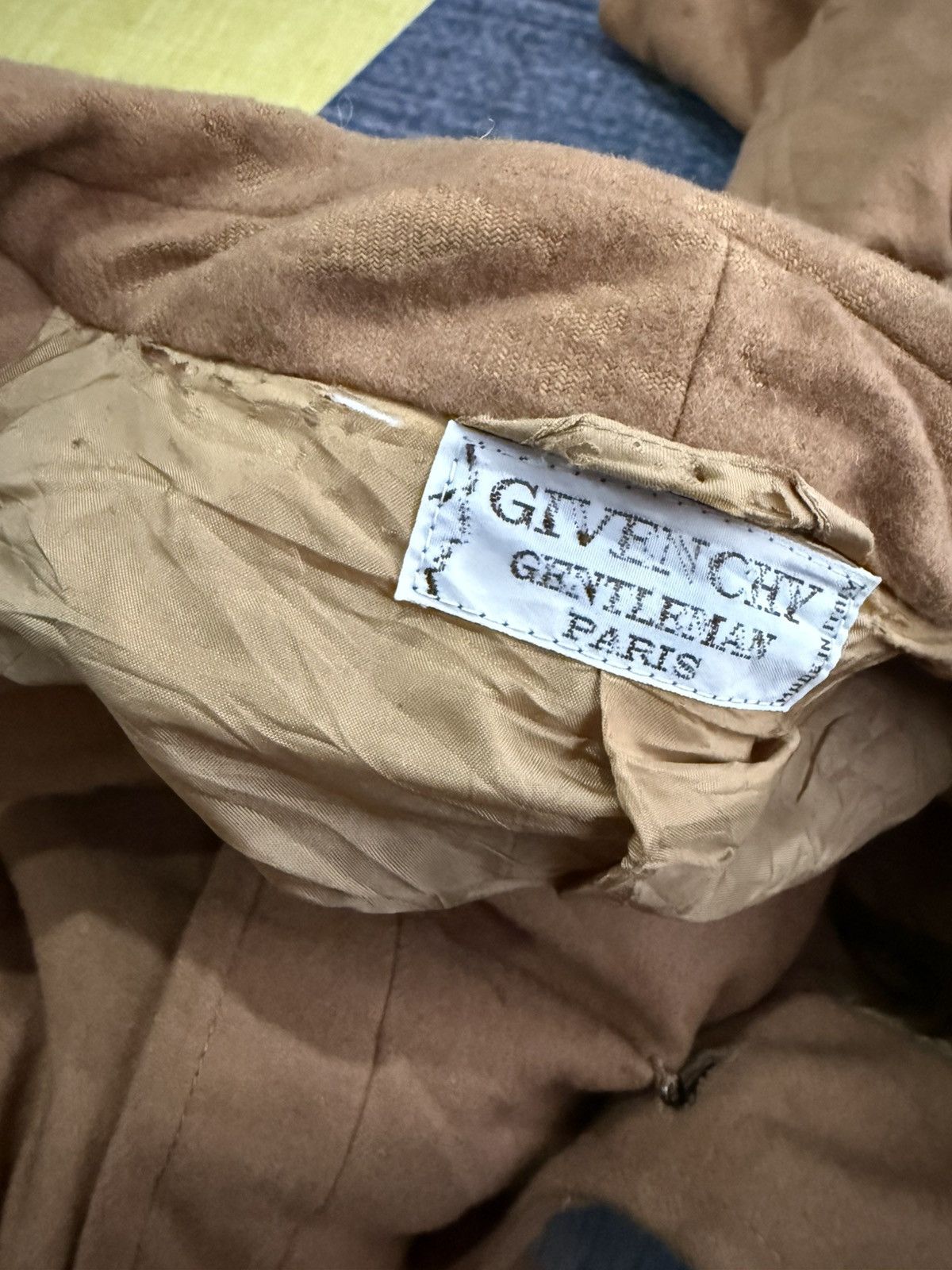 Givenchy × Vintage GIVENCHY GENTLEMEN PARISDOUBLE BREAST LONG JACKET Size US S / EU 44-46 / 1 - 8 Thumbnail