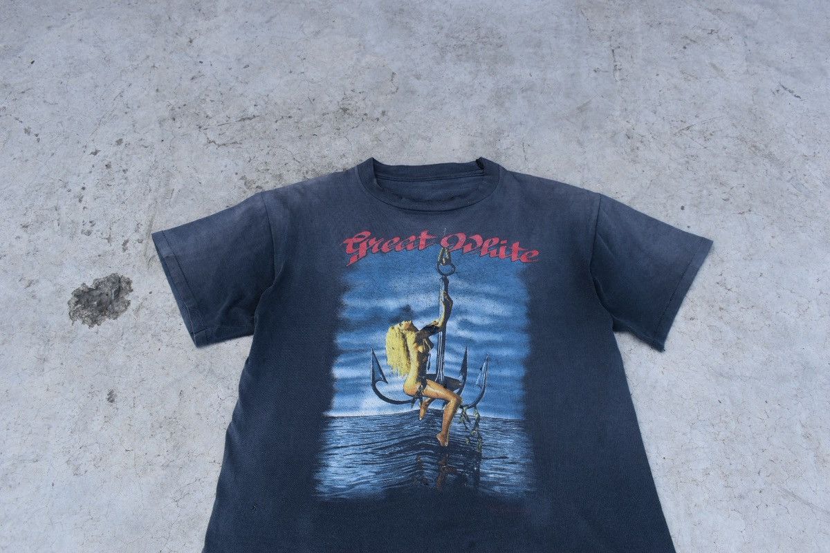 Band Tees Vintage Great White tee 1991 Size US L / EU 52-54 / 3 - 2 Thumbnail