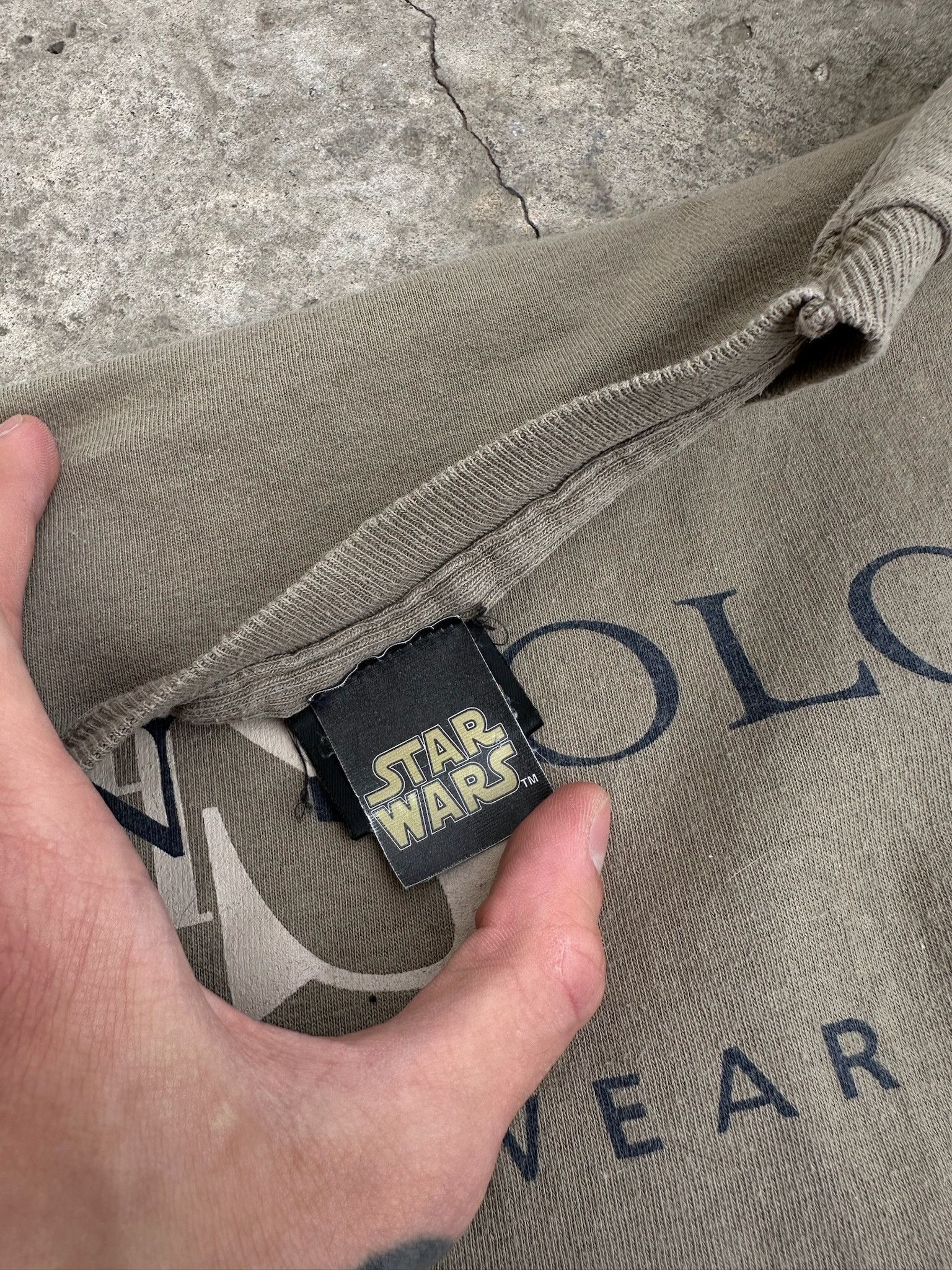 Star Wars × Vintage Vintage 1997 Star Wars Han Solo T Shirt like Joda Size US S / EU 44-46 / 1 - 11 Thumbnail