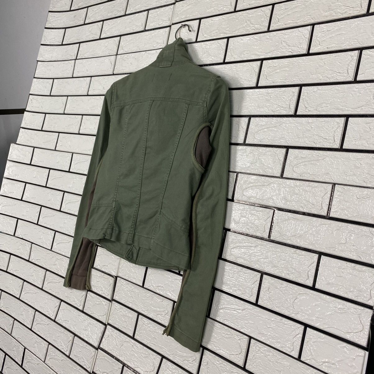 Japanese Brand 📌Vintage Cropped Biker Jacket Parachute Military Style Size M / US 6-8 / IT 42-44 - 11 Thumbnail