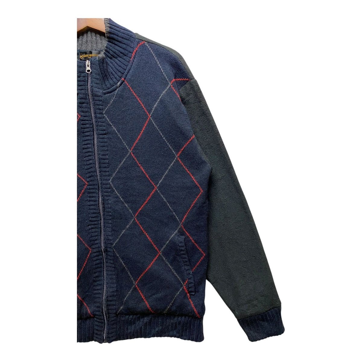 Valentino Gianni Valentino Fleece Jacket Full Zip Size L Size US L / EU 52-54 / 3 - 4 Thumbnail