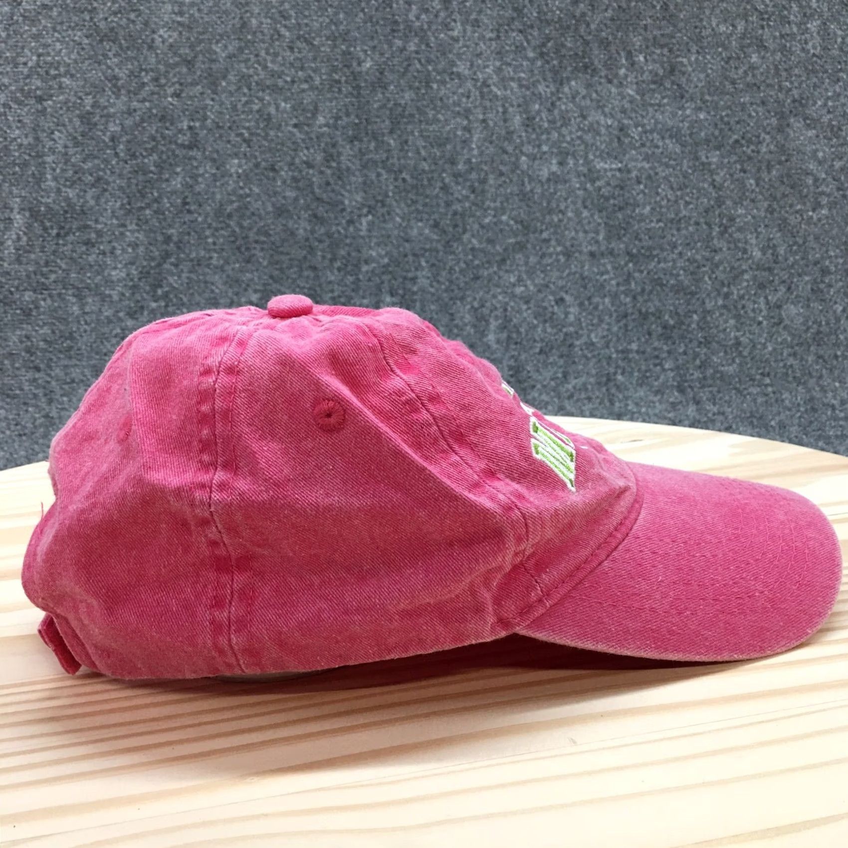 Pinko ESY Baseball Hat Womens Pink Miami Beach Florida OS Adjustable Embroidered Logo Size ONE SIZE - 6 Thumbnail
