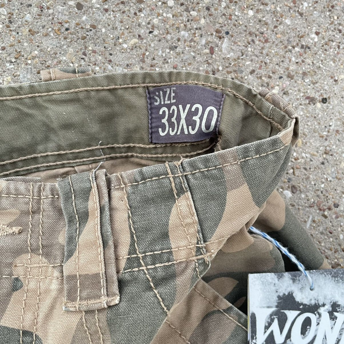Other Vintage Wonderfall Camo Baggy Cargo Pants Surf Utility 33x30 Size US 33 - 4 Thumbnail