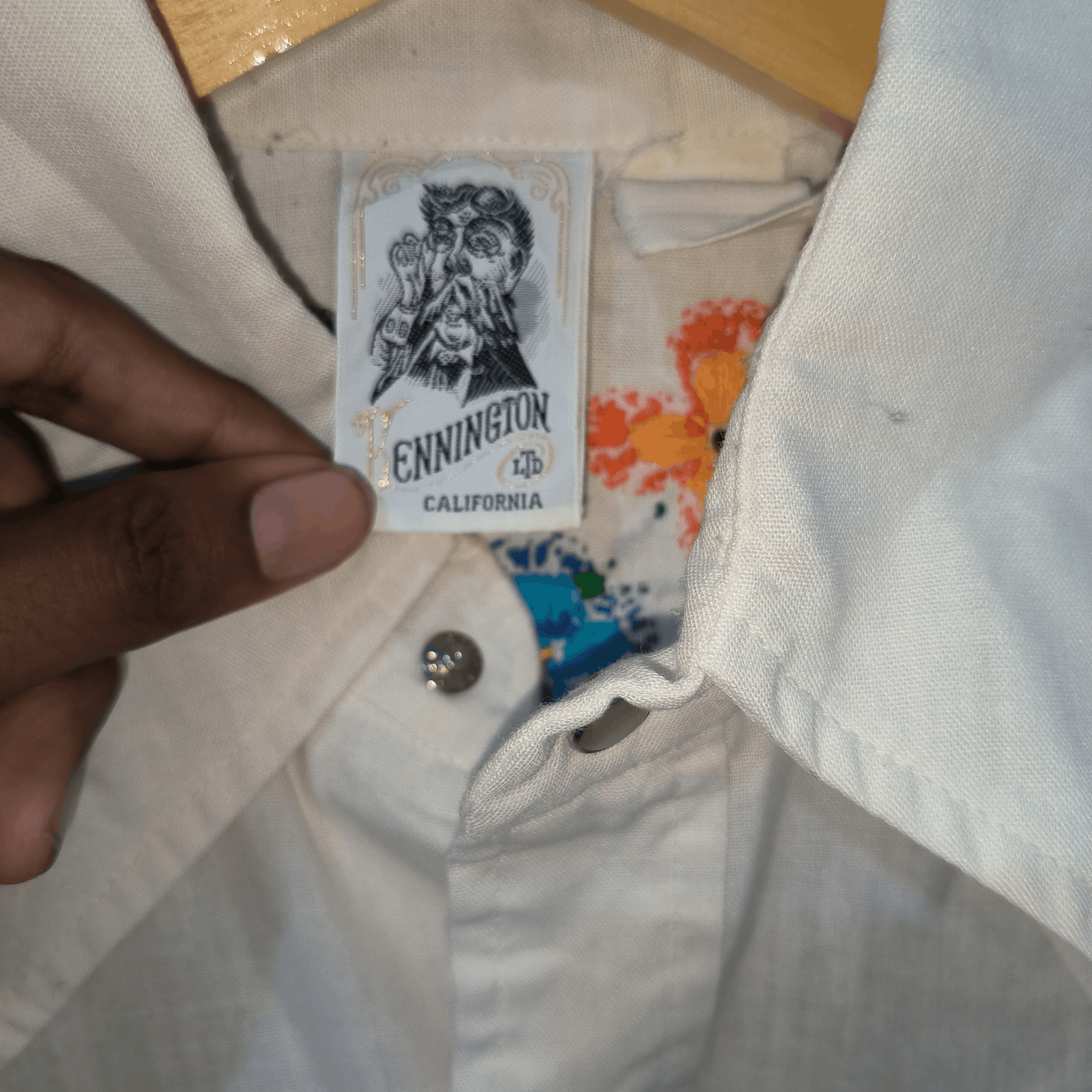 Kennington Ltd. × Vintage Vintage Kennington Western Shirt Size US L / EU 52-54 / 3 - 3 Thumbnail