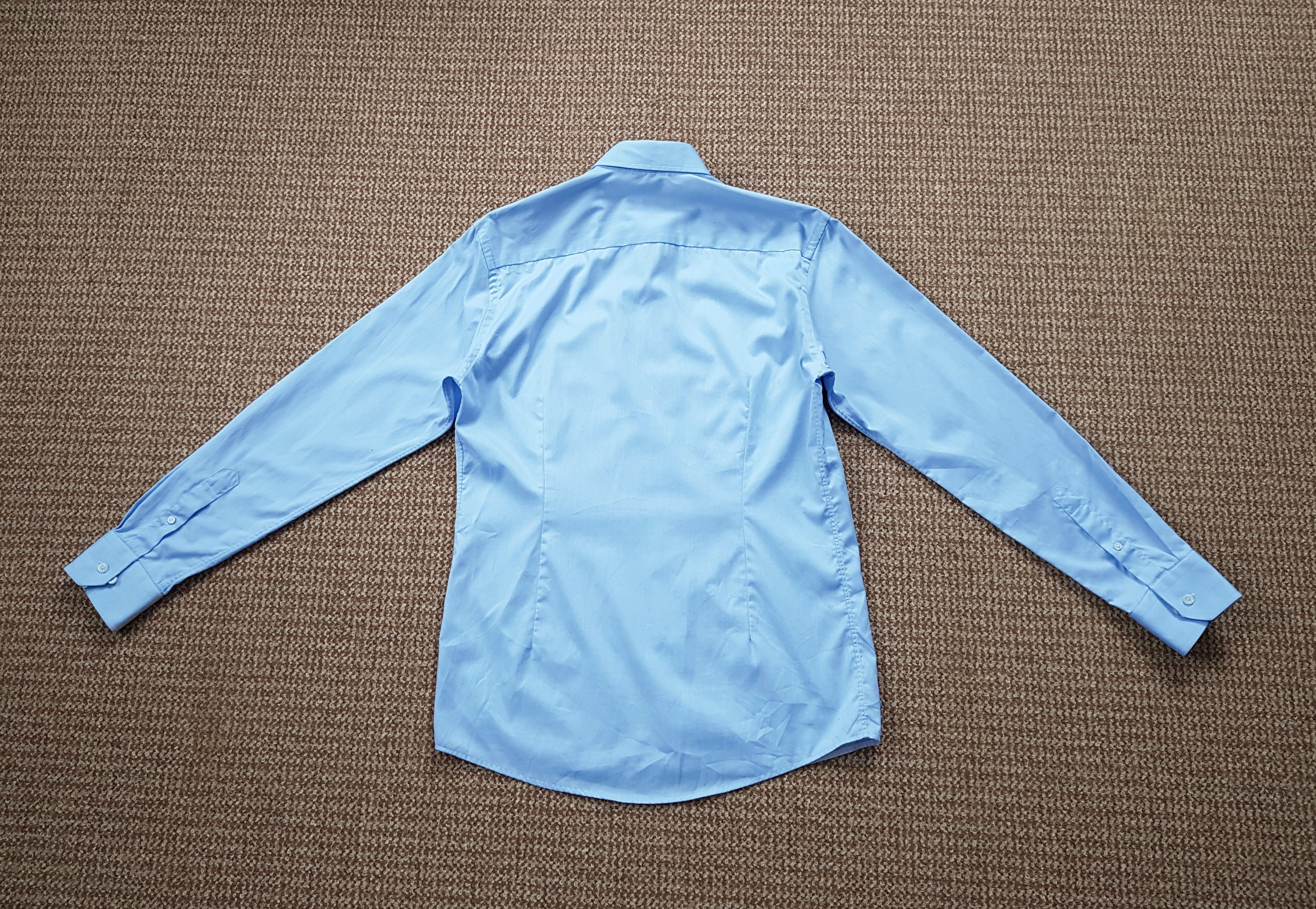 Eton Eton Men's Long Sleeve Blue Shirt Button Up Slim sz 39 15.5 Size US M / EU 48-50 / 2 - 2 Thumbnail