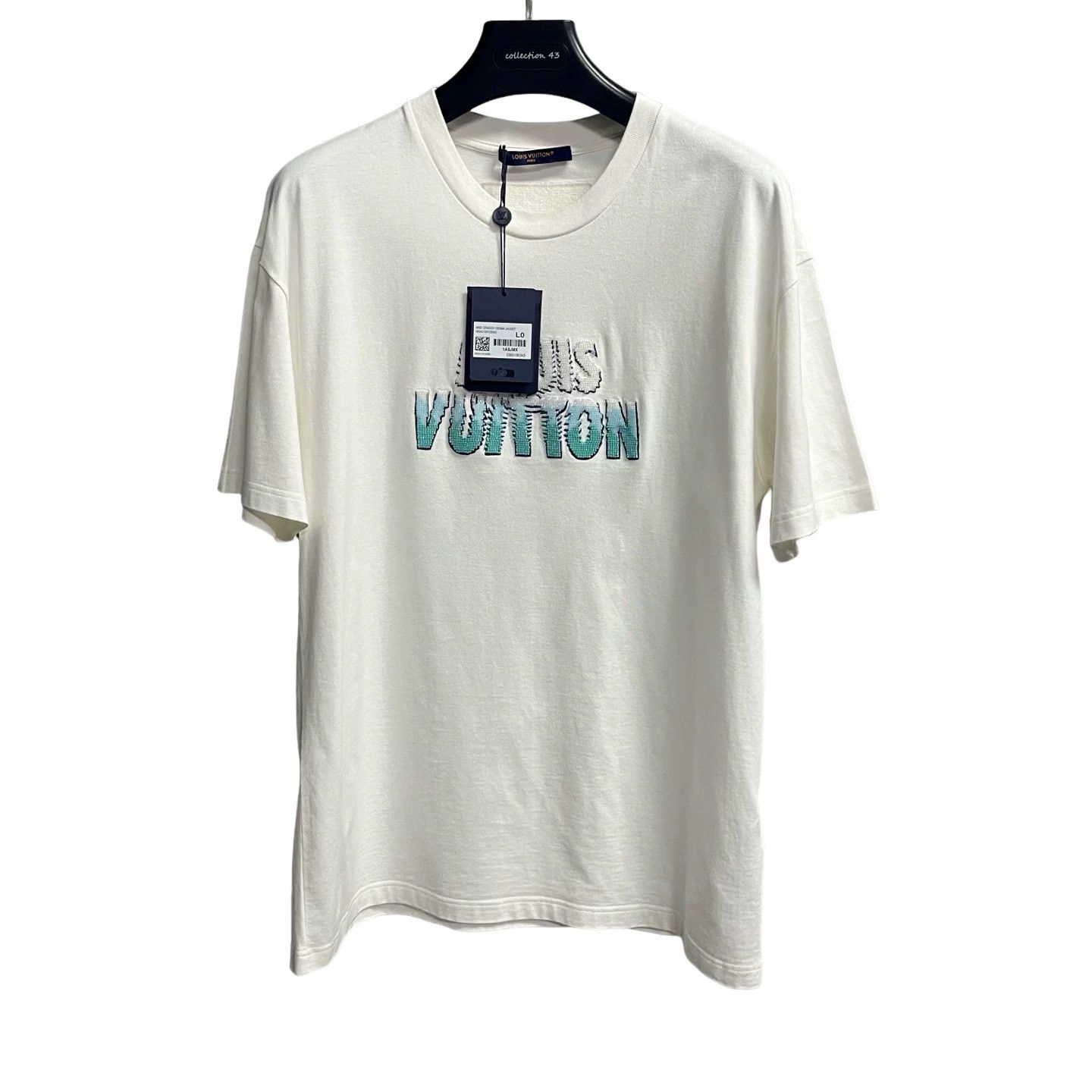 Louis Vuitton Louis Vuitton Beaded Logo T-Shirt Size L Size US L / EU 52-54 / 3 - 1 Thumbnail