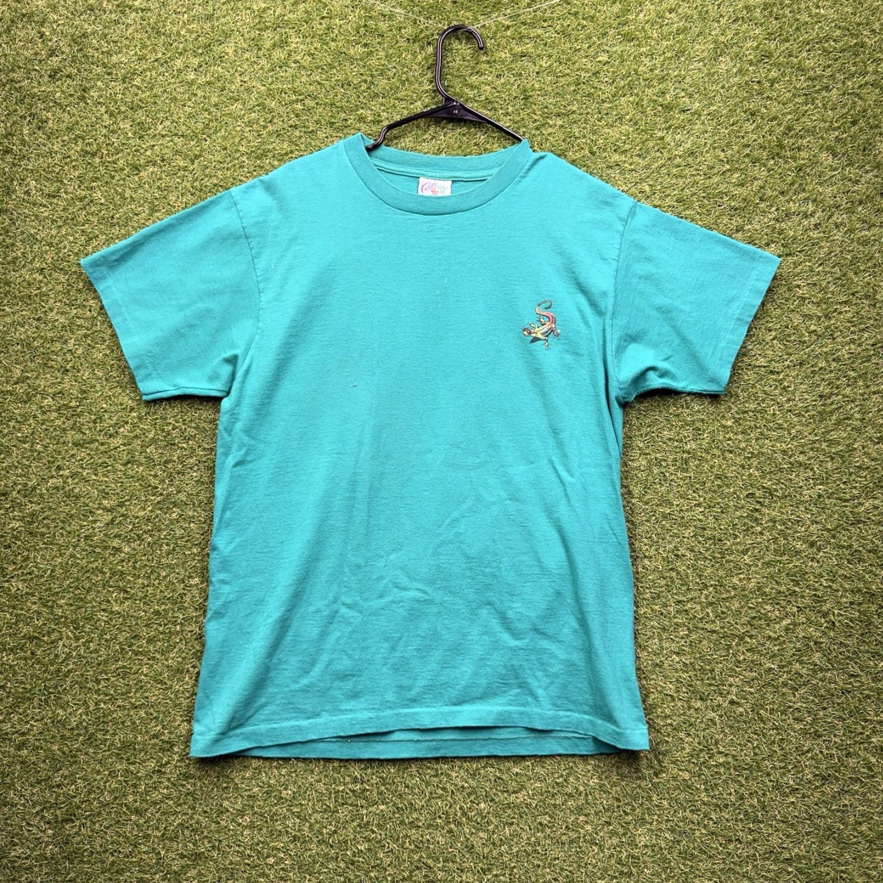 Vintage VINTAGE Caribbean Soul Margaritaville Parrotise Shirt Graphic Print Adult Medium Blue 90s Mens Size US M / EU 48-50 / 2 - 2 Thumbnail