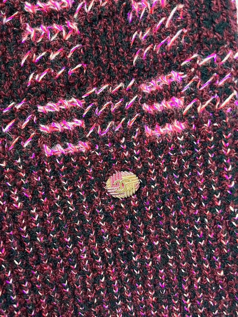 Chanel Chanel Pink V-neck cashmere vest Size XS / US 0-2 / IT 36-38 - 7 Thumbnail