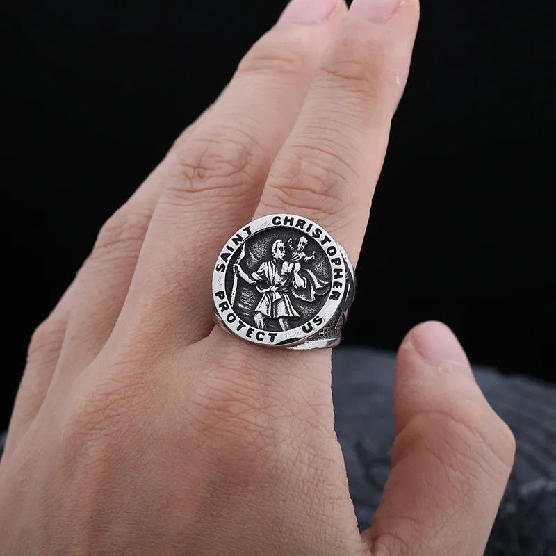 Japanese Brand × Jewelry × Vintage Christopher Ring Size ONE SIZE - 2 Thumbnail