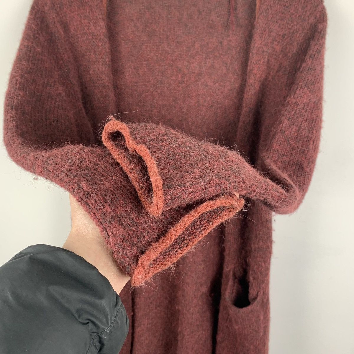 Gudrun Sjoden Gudrun Sjoden Knit Wool Open Cardigan Red Size M Size M / US 6-8 / IT 42-44 - 18 Thumbnail