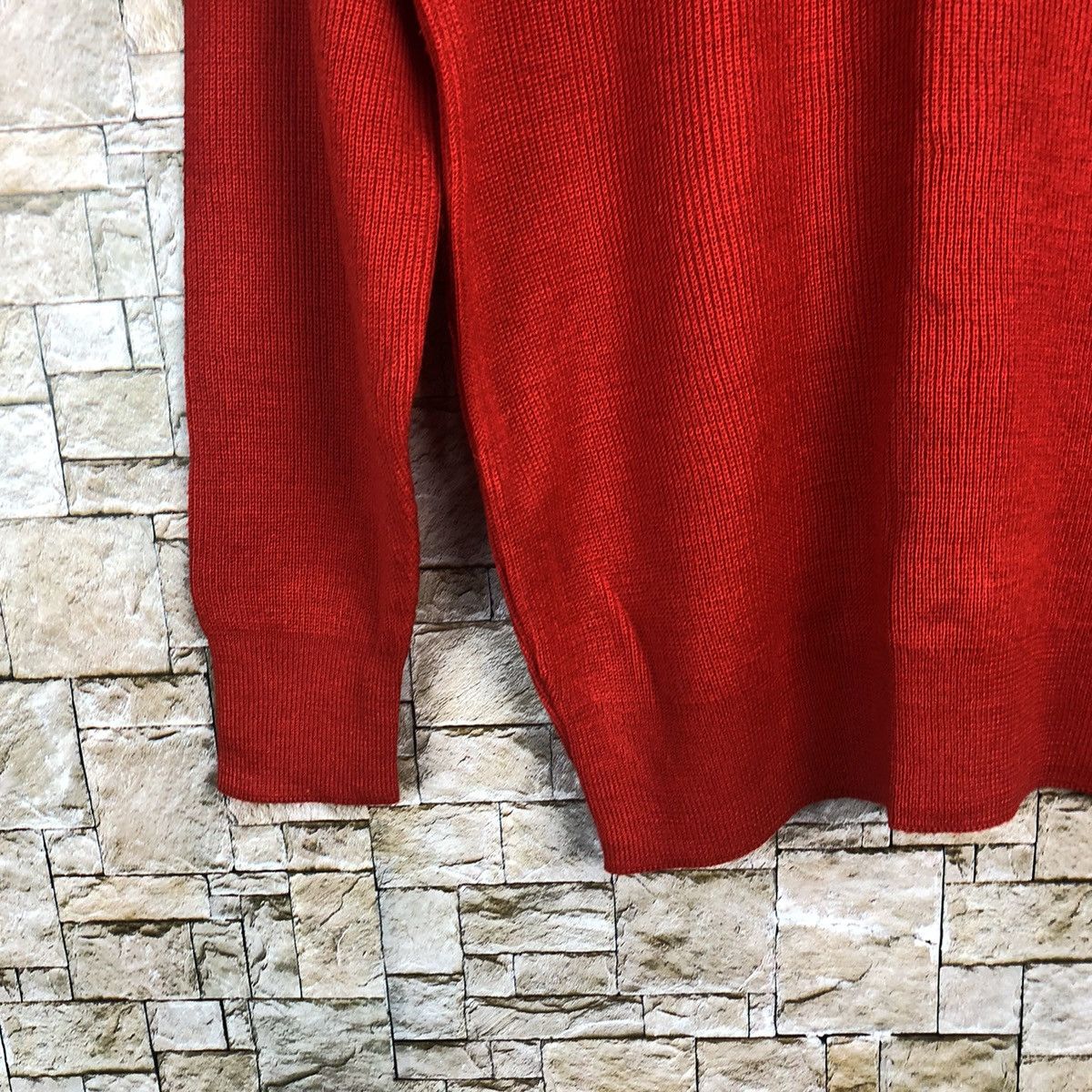 Japanese Brand × Vintage Arnold Palmer vintage Red knitwear sweatshirt #A891 Size L / US 10 / IT 46 - 7 Thumbnail