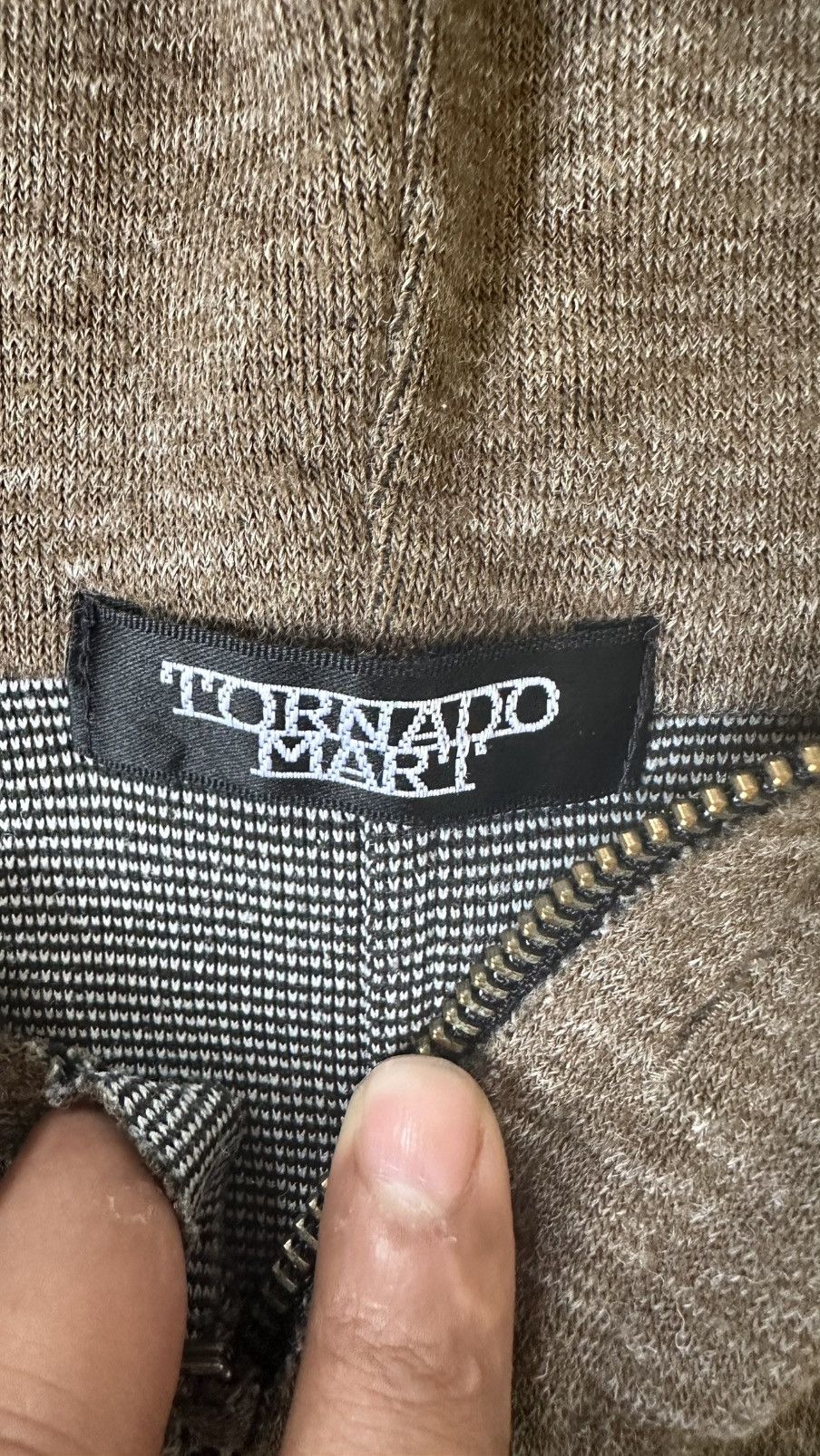 Tornado Mart VINTAGE TORNADO MART ALL OVER ZIPPED HOODIE Size US M / EU 48-50 / 2 - 7 Thumbnail
