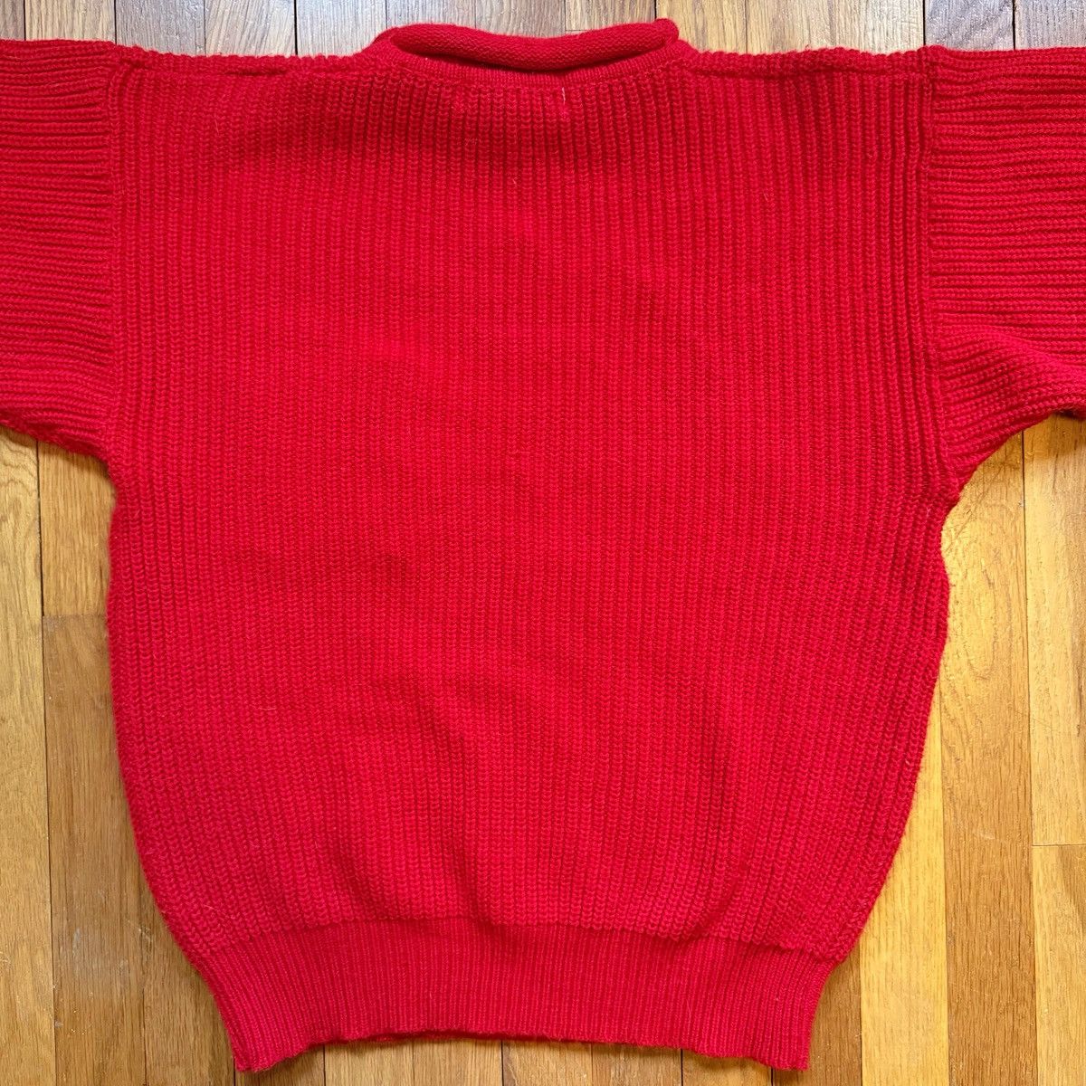 Joan Rivers Vintage Joan Harper Chunky Ribbed Roll-neck Pocket Sweater Size S / US 4 / IT 40 - 5 Thumbnail