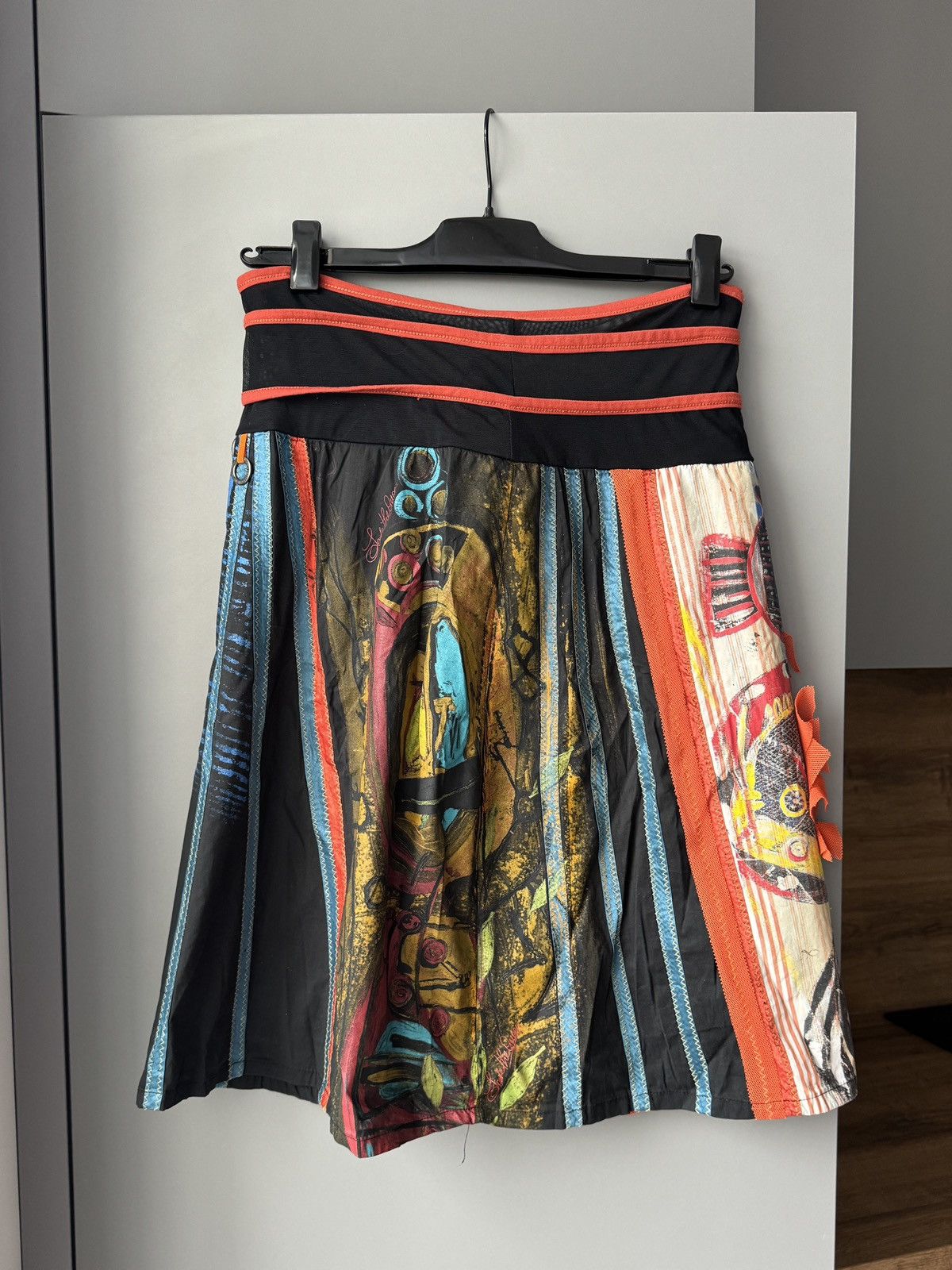 Jean Paul Gaultier Save The Queen Printed Skirt Jean Paul Gaultier Style Size 26" / US 2 / IT 38 - 5 Thumbnail