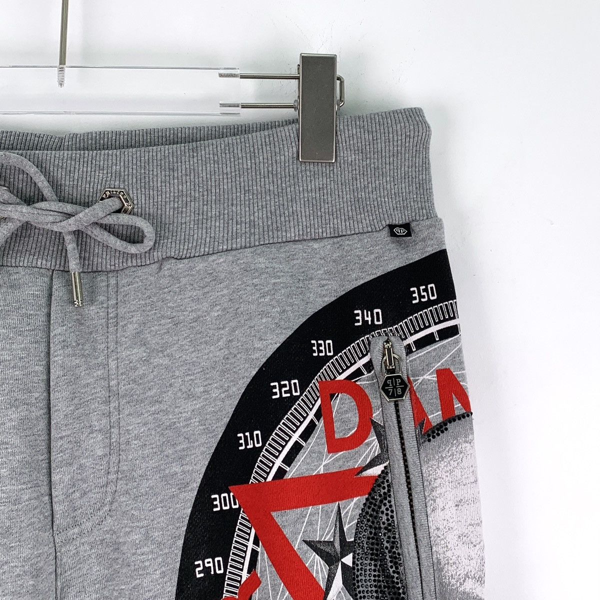 Philipp Plein Philipp Plein Grey Skull Printed Casual Sweatpants K26WX Size US 36 / EU 52 - 3 Thumbnail