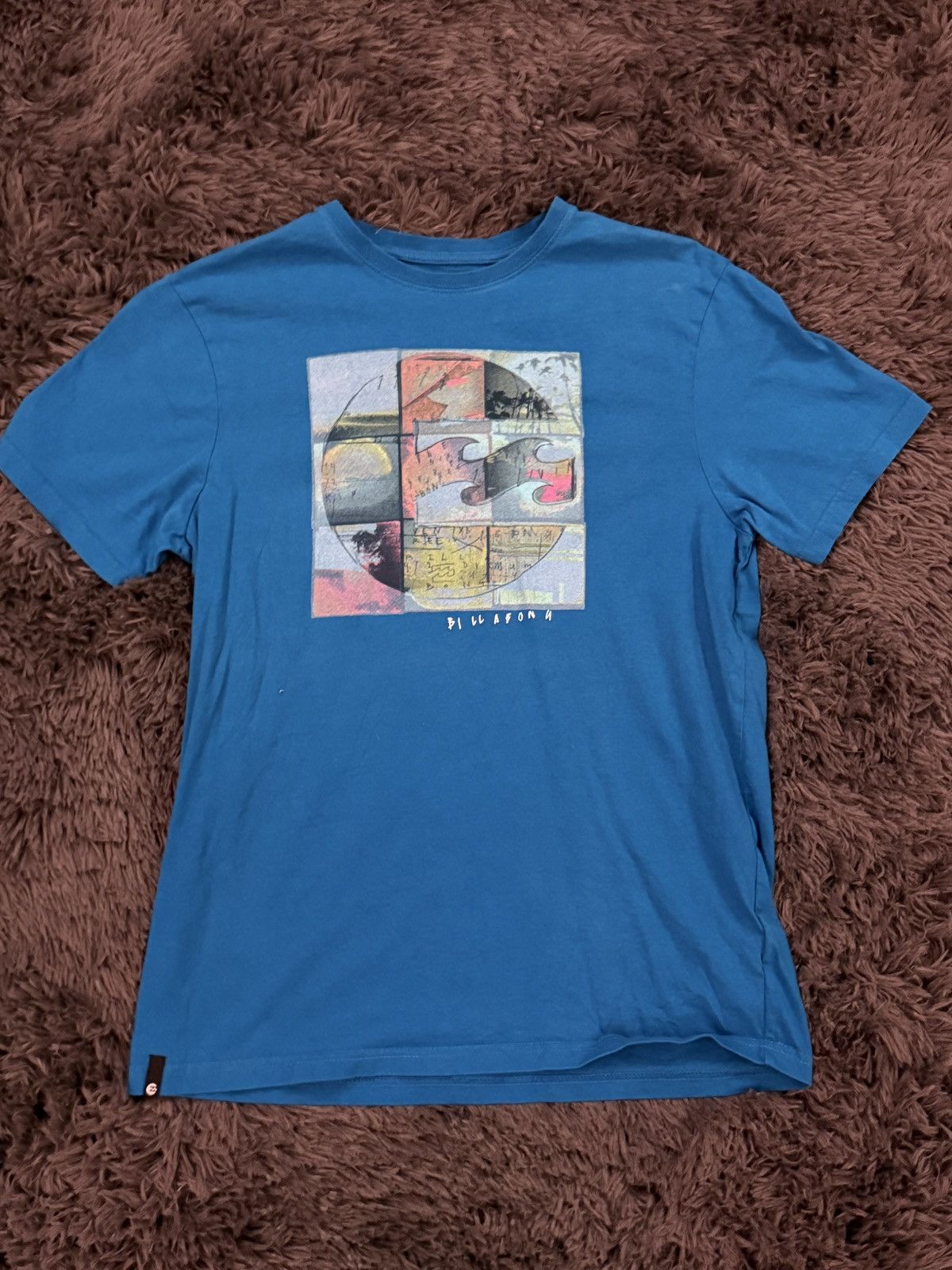 Billabong Blue Billabong Graphic Tee Size US M / EU 48-50 / 2 - 1 Thumbnail
