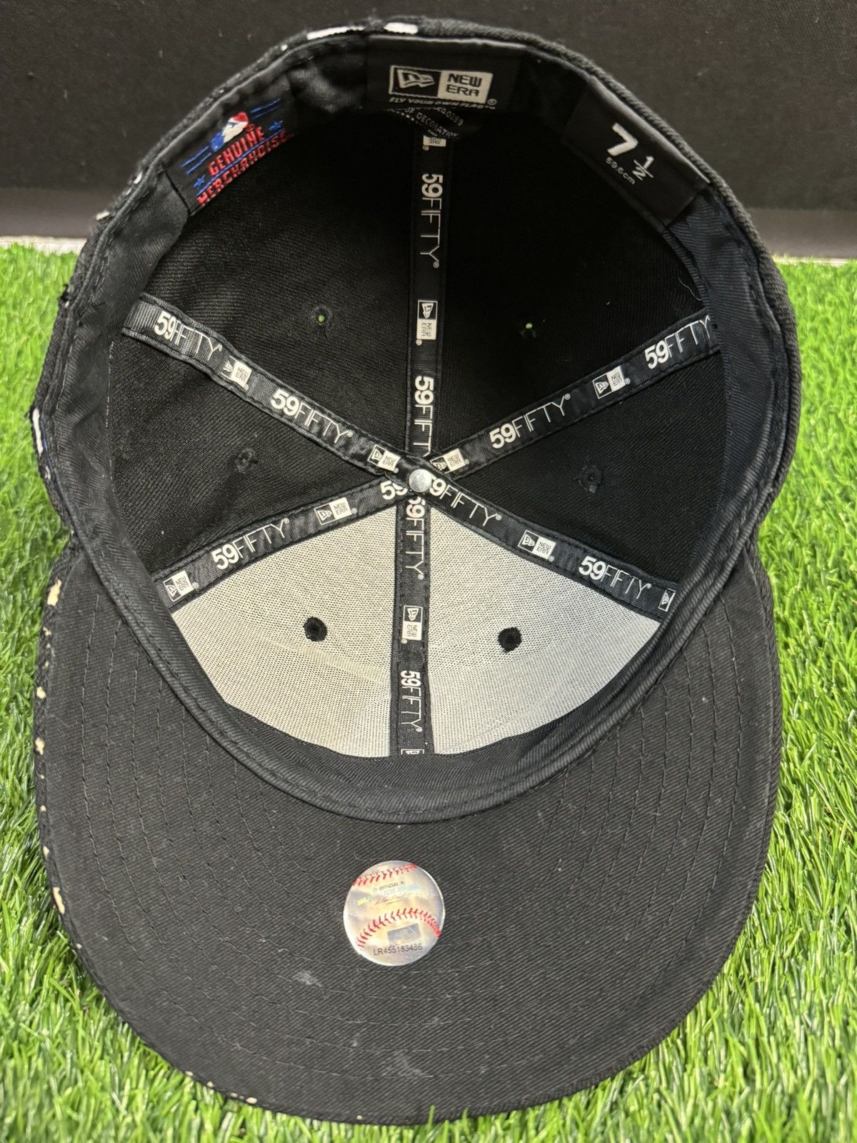 MLB vintage 90’ NY - yankees mlb full cap Size ONE SIZE - 6 Thumbnail