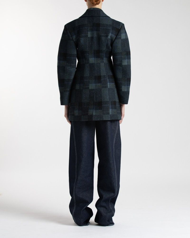 Elleme Elleme Paris Checked Jacket/Coat Size XS / US 0-2 / IT 36-38 - 4 Thumbnail