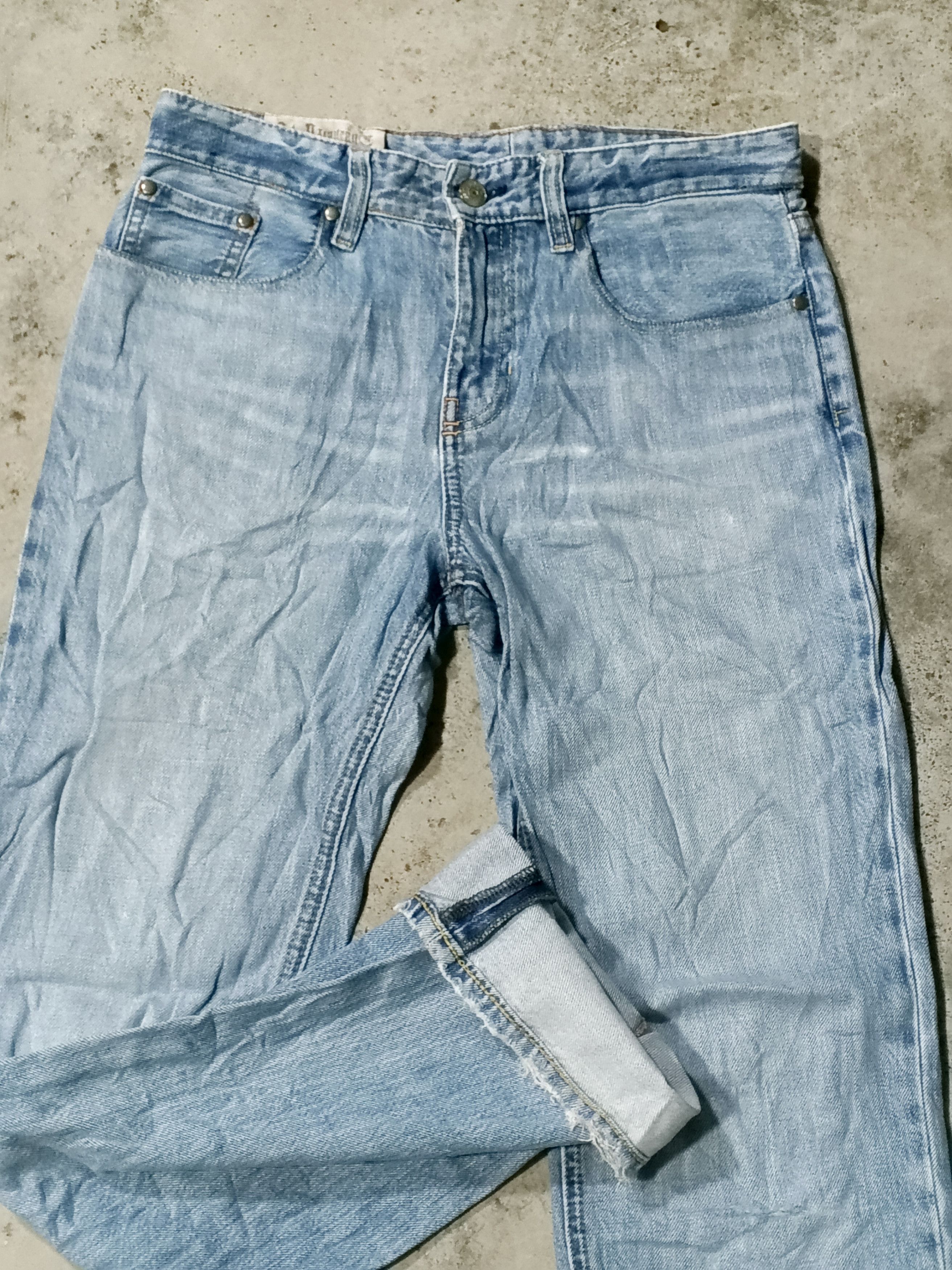 Polo Ralph Lauren Vintage 90s Polo Ralph Lauren Denim Selvedge Size 30" / US 8 / IT 44 - 3 Thumbnail