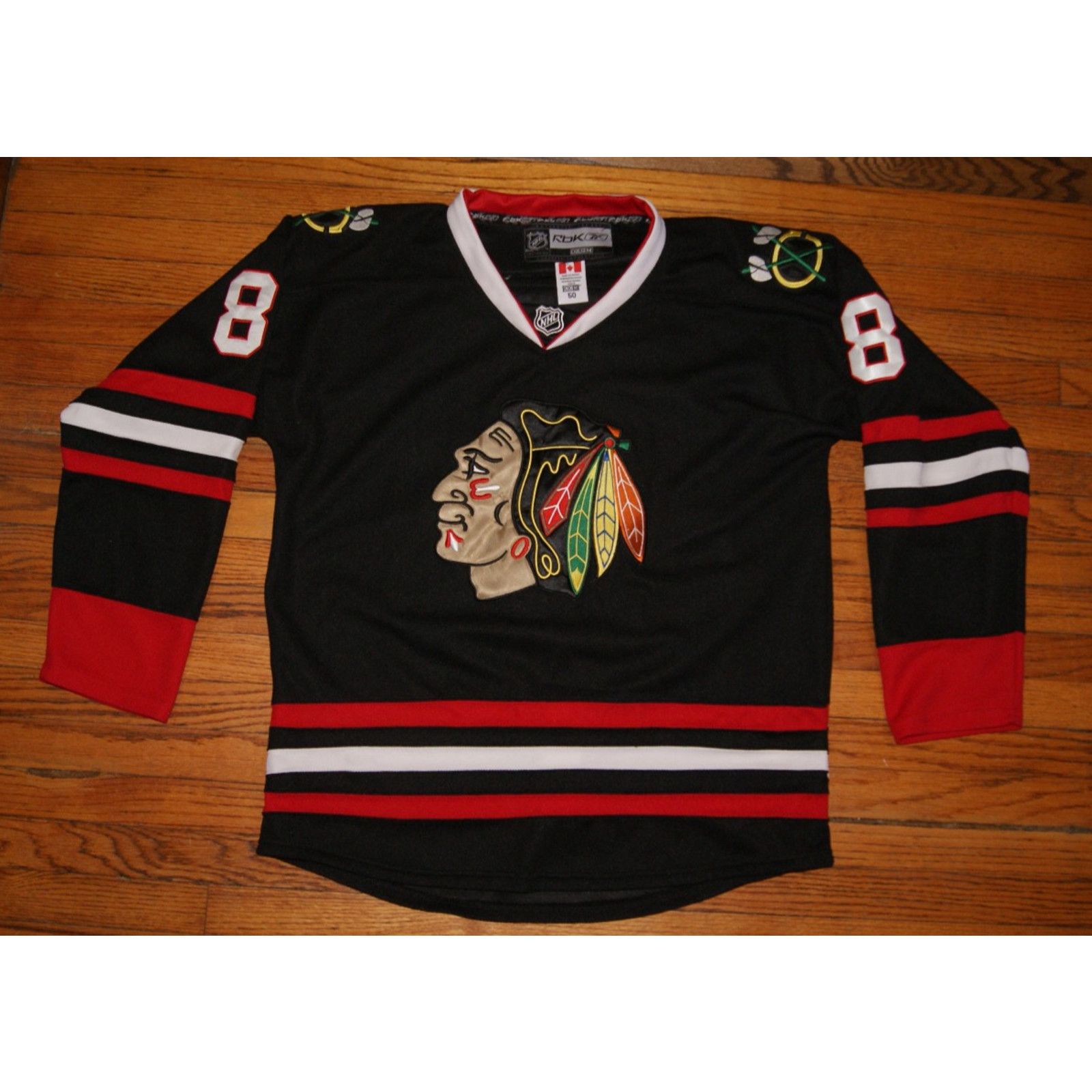 Reebok Chicago Blackhawks Jersey Mens 50 Patrick Kane Reebok CCM Size US M / EU 48-50 / 2 - 1 Thumbnail