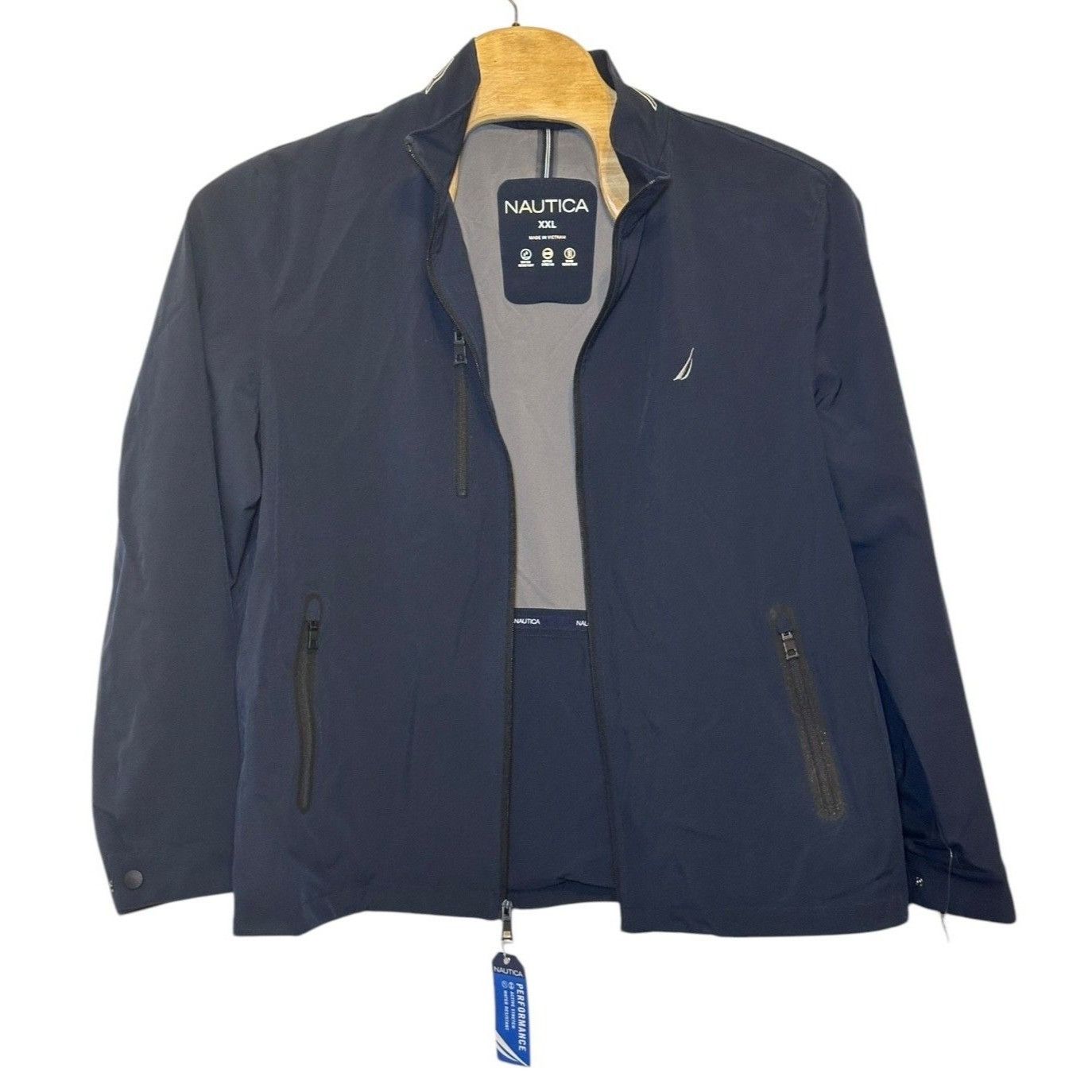 Nautica NAUTICA Full Zip AEROLAYER Windbreaker Golf Jacket Men Size Size US XXL / EU 58 / 5 - 16 Thumbnail