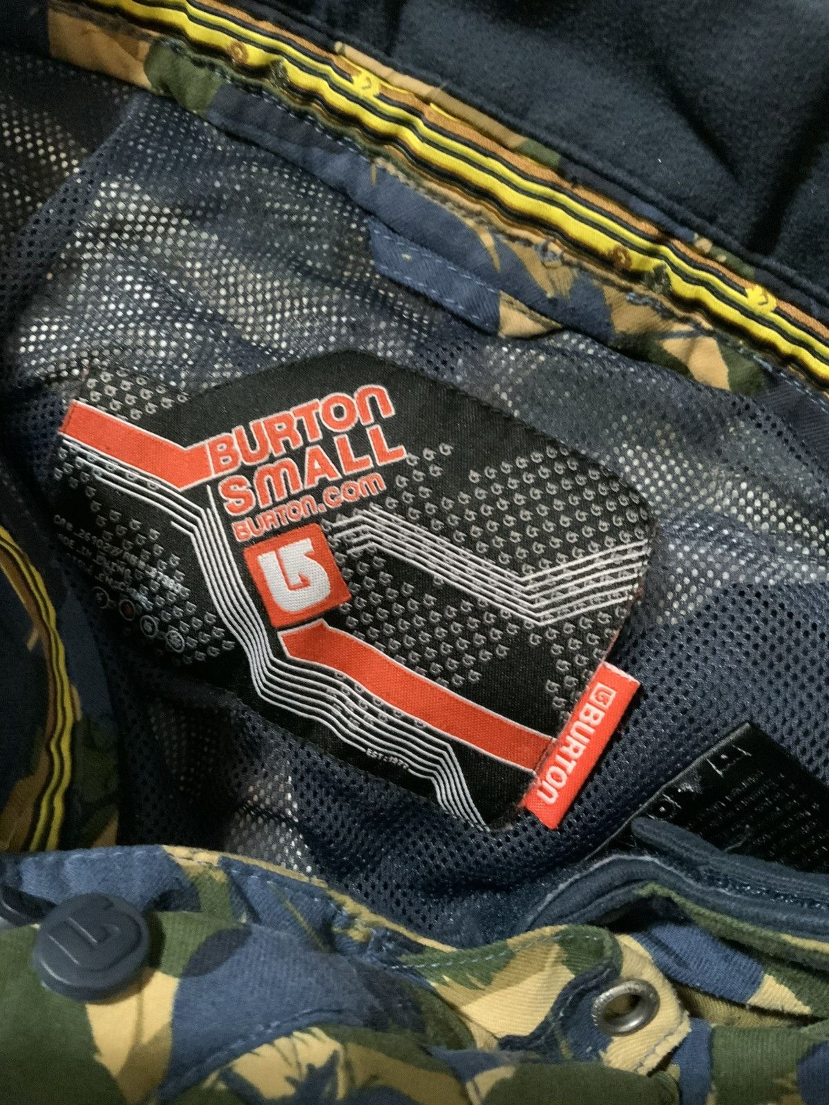 Burton × Vintage Vintage Y2K Burton Snowboards Feather Camo Ski Cargo Pants Size US 32 / EU 48 - 5 Thumbnail