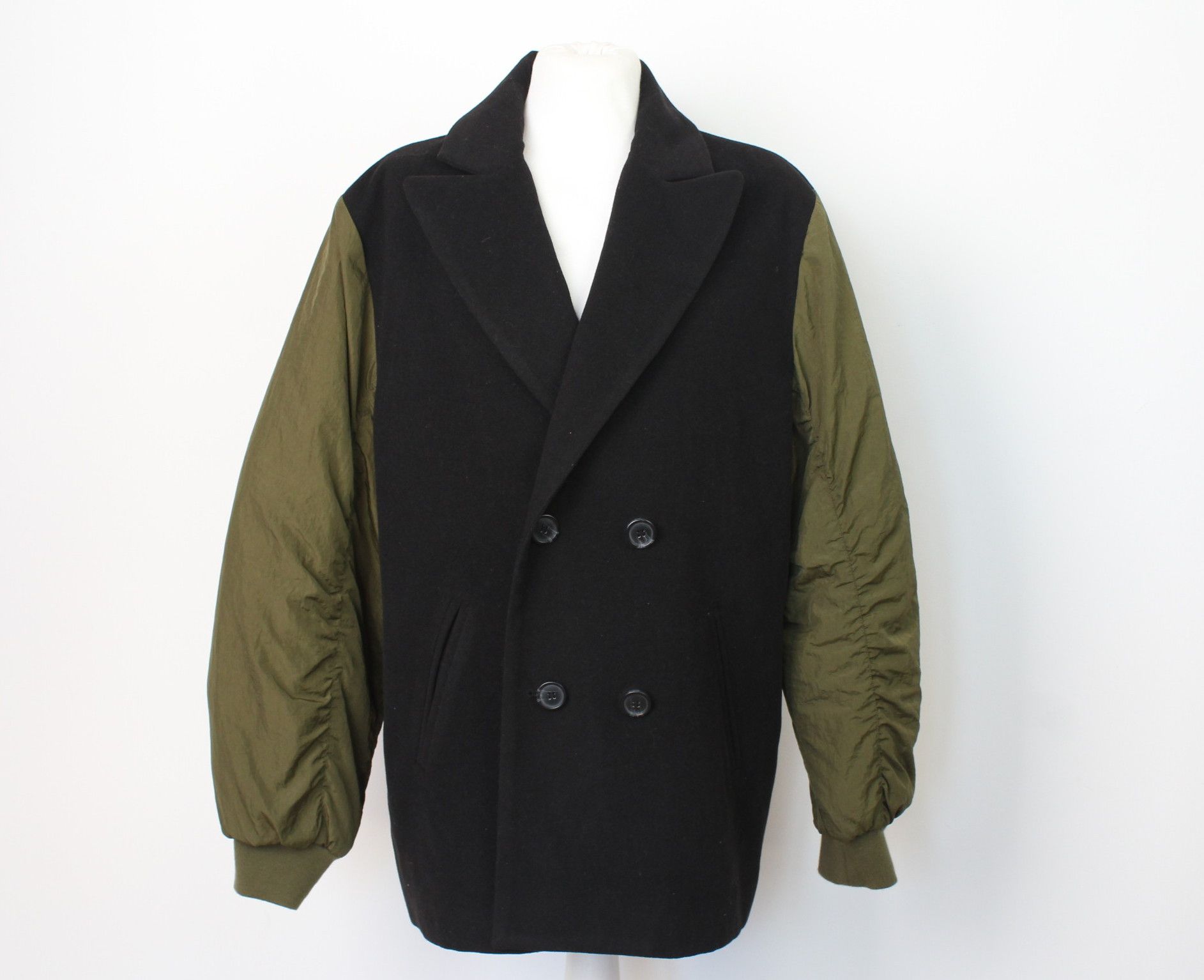 Other Collusion mens hybrid pea coat M oversize Size US M / EU 48-50 / 2 - 1 Thumbnail