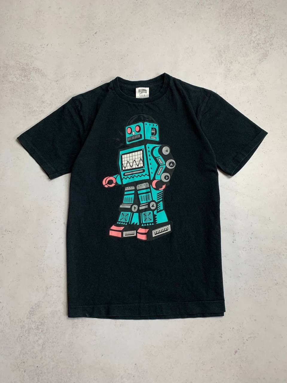 Billionaire Boys Club × Vintage Vintage Billionaire Boys Club BBC Robot T-shirt Size US M / EU 48-50 / 2 - 2 Thumbnail