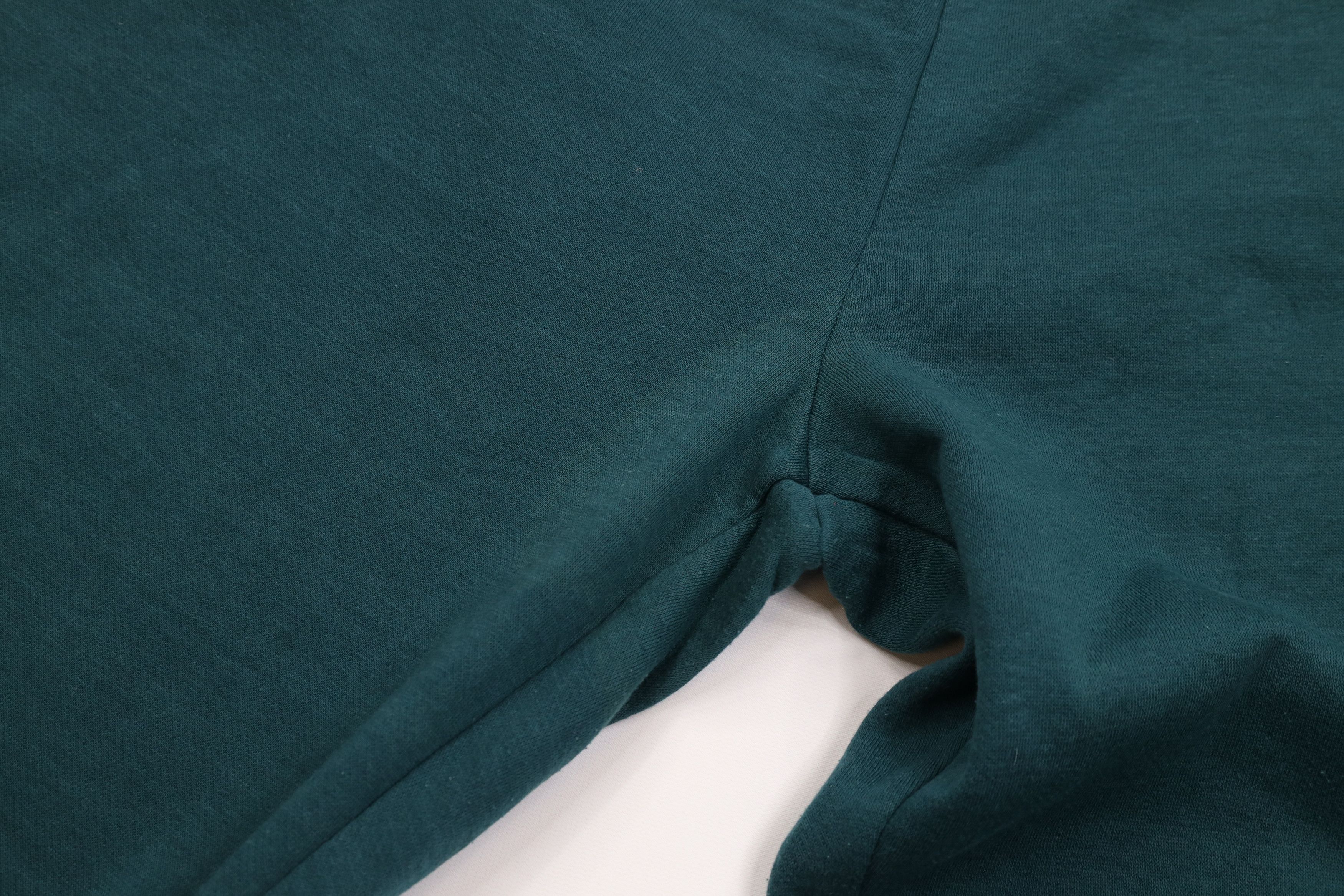 Vintage Vintage 90s Streetwear Blank Cuffed Sweatpants Joggers Green Size 36" / US 14 / IT 50 - 6 Thumbnail