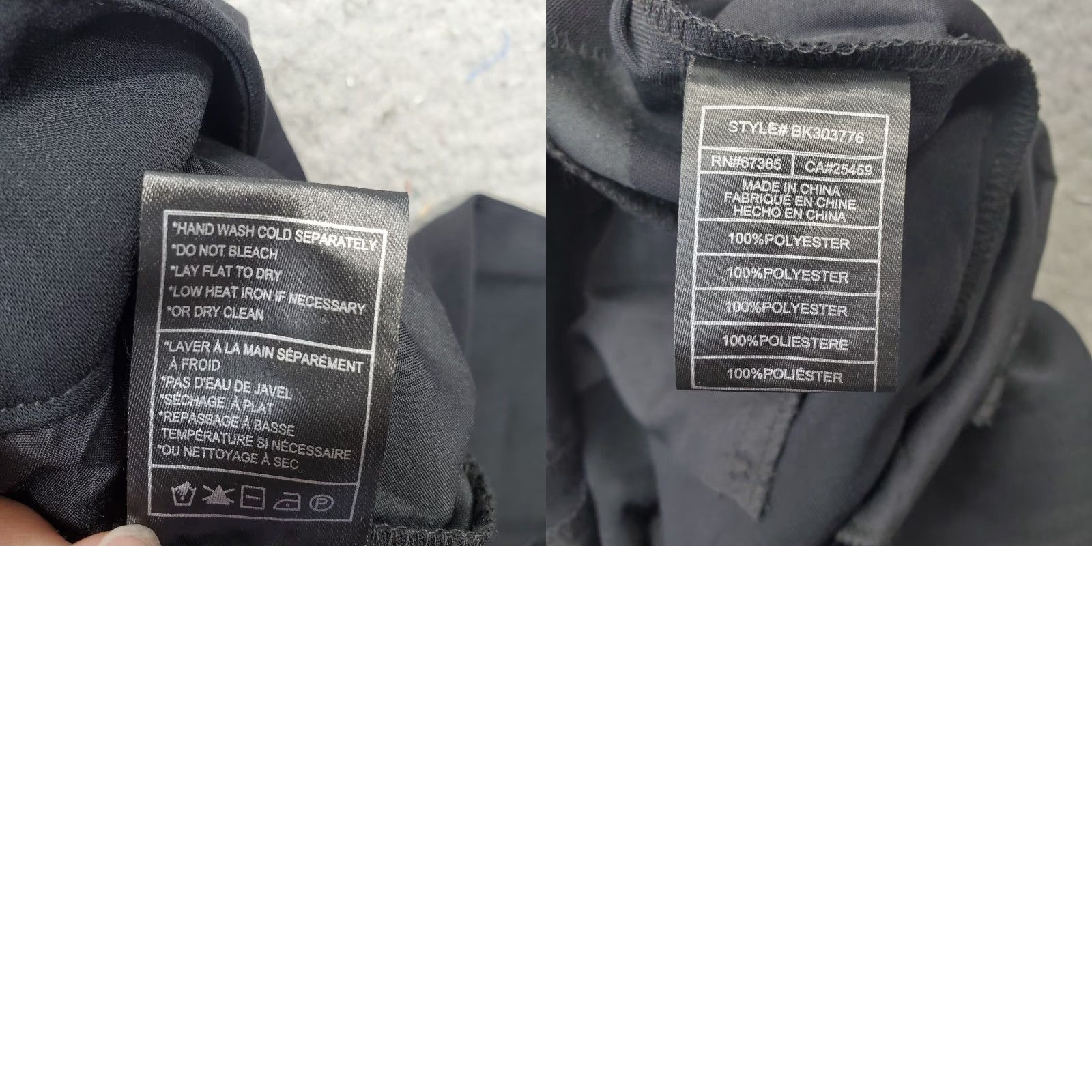 BB Dakota BB Dakota Jogger Pants Women's 2 Black Slash Pocket Pleated Front Cuffed Size 26" / US 2 / IT 38 - 8 Thumbnail