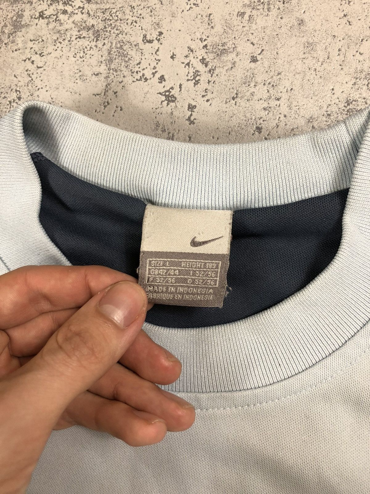 Nike × Vintage 90’s NIKE AIR MAX 87 RARE TEE Y2K SWOOSH Size US L / EU 52-54 / 3 - 4 Thumbnail
